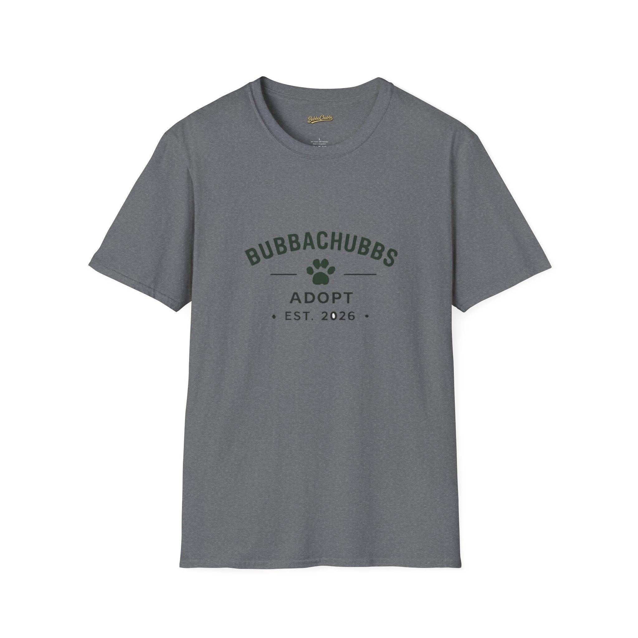 BubbaChubbs Adopt 2026 Tee - BubbaChubbs Brand
