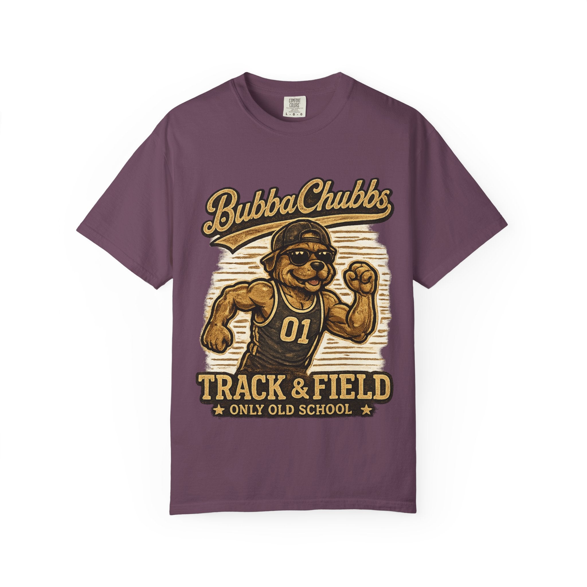 Track & Field Graphic Tee | BubbaChubbs Get Out Stay Wild T-Shirt