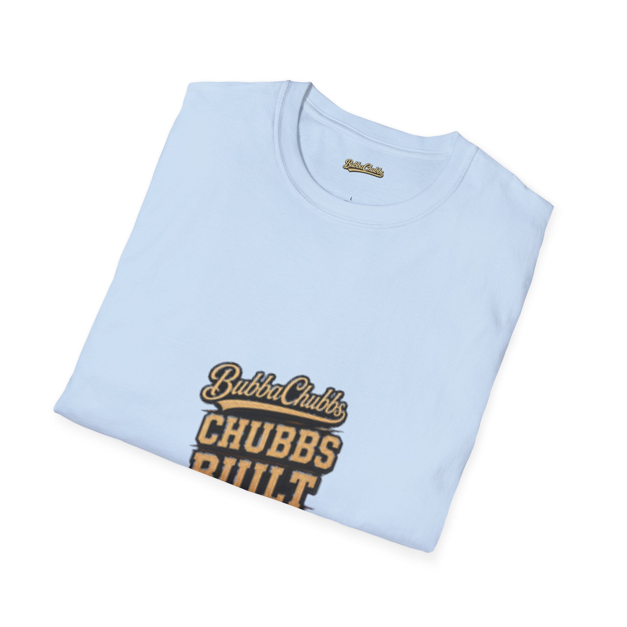 Powered by Chubbs Graphic Tee | BubbaChubbs Statement T-Shirt