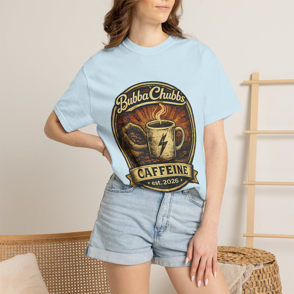 Coffee Jolt Graphic Tee | BubbaChubbs Get Out Stay Wild T-Shirt