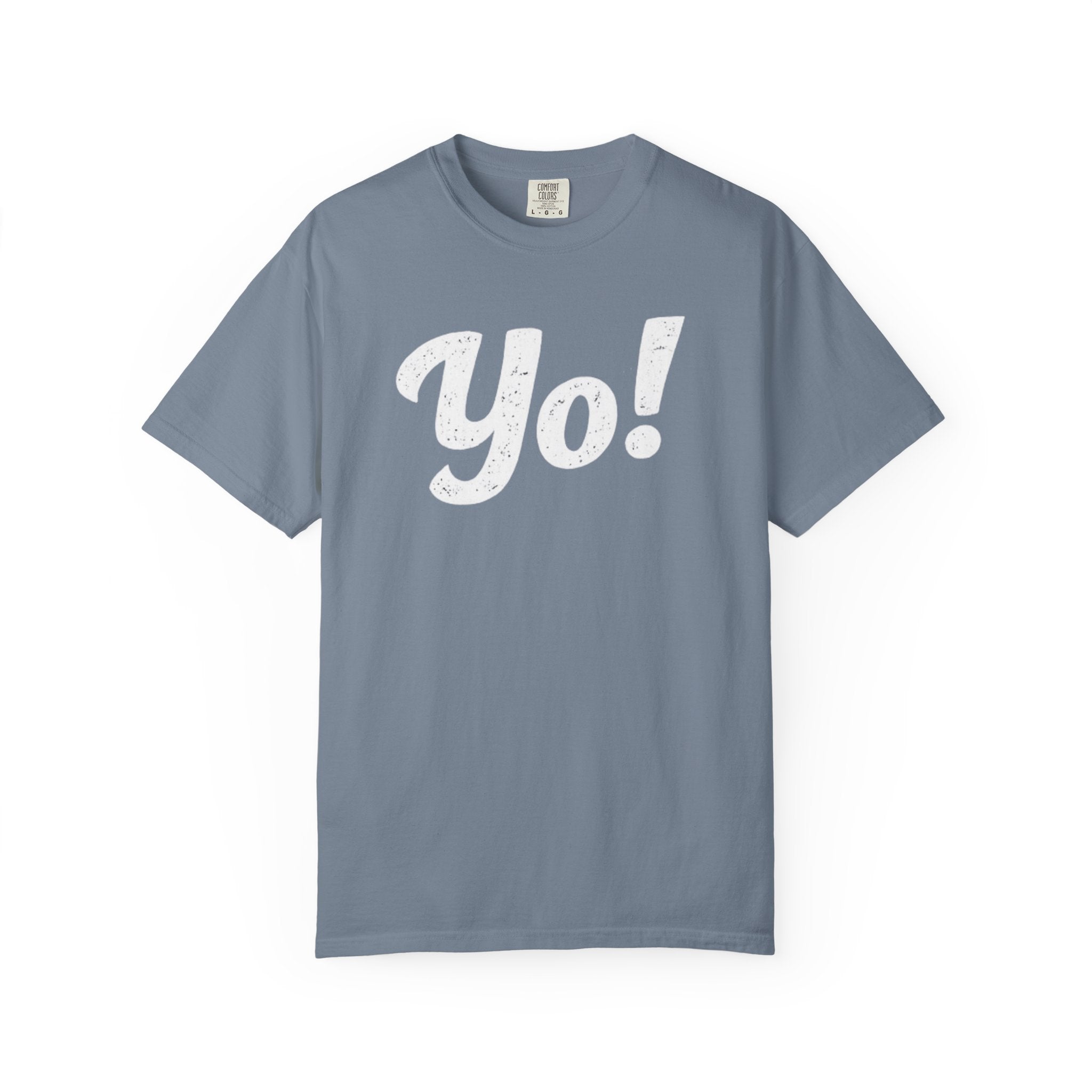 BubbaChubbs Yo! White Lettering Tee - BubbaChubbs Brand