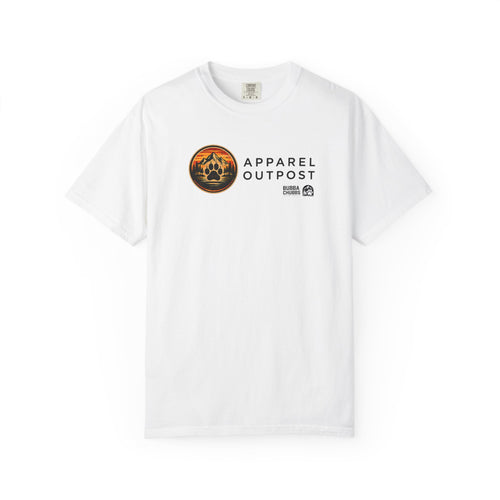 Apparel Outpost Sunset Logo T-Shirt Printify
