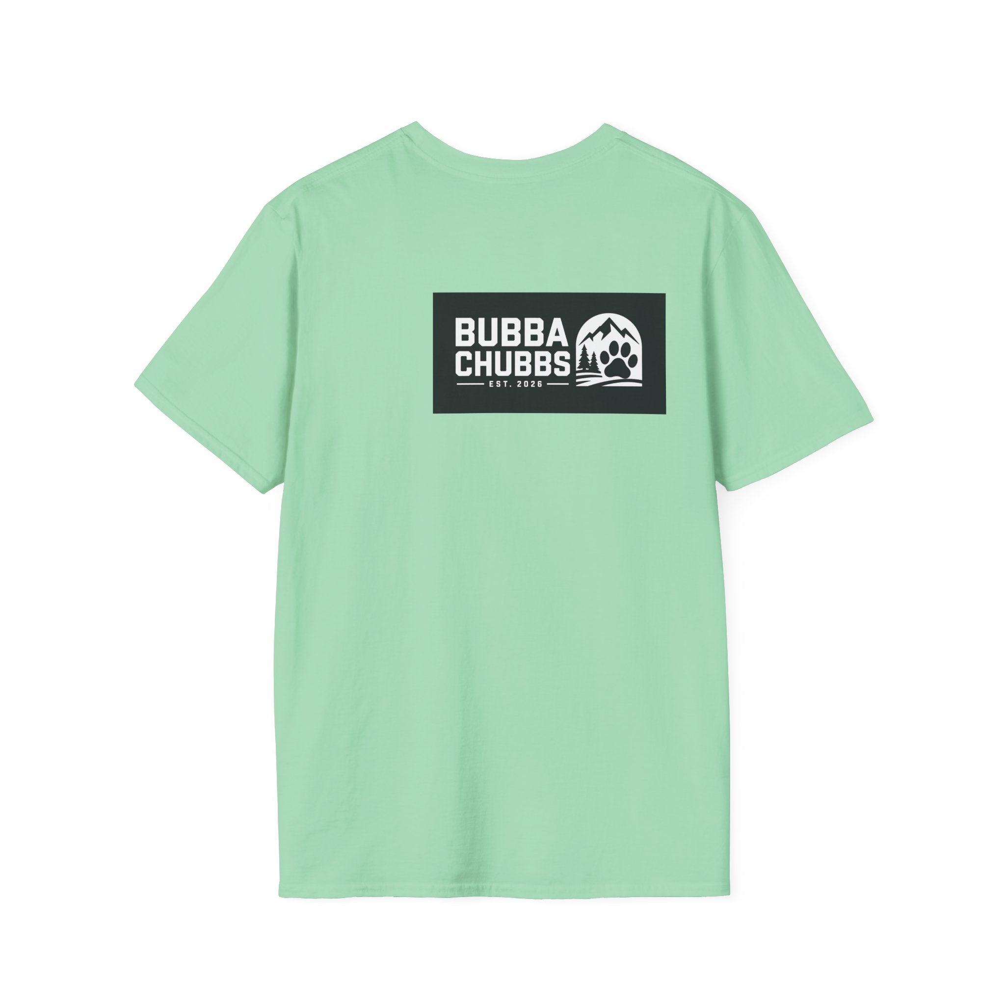BubbaChubbs Updated Modern Back Large Logo Short-Sleeve Tee - BubbaChubbs Brand