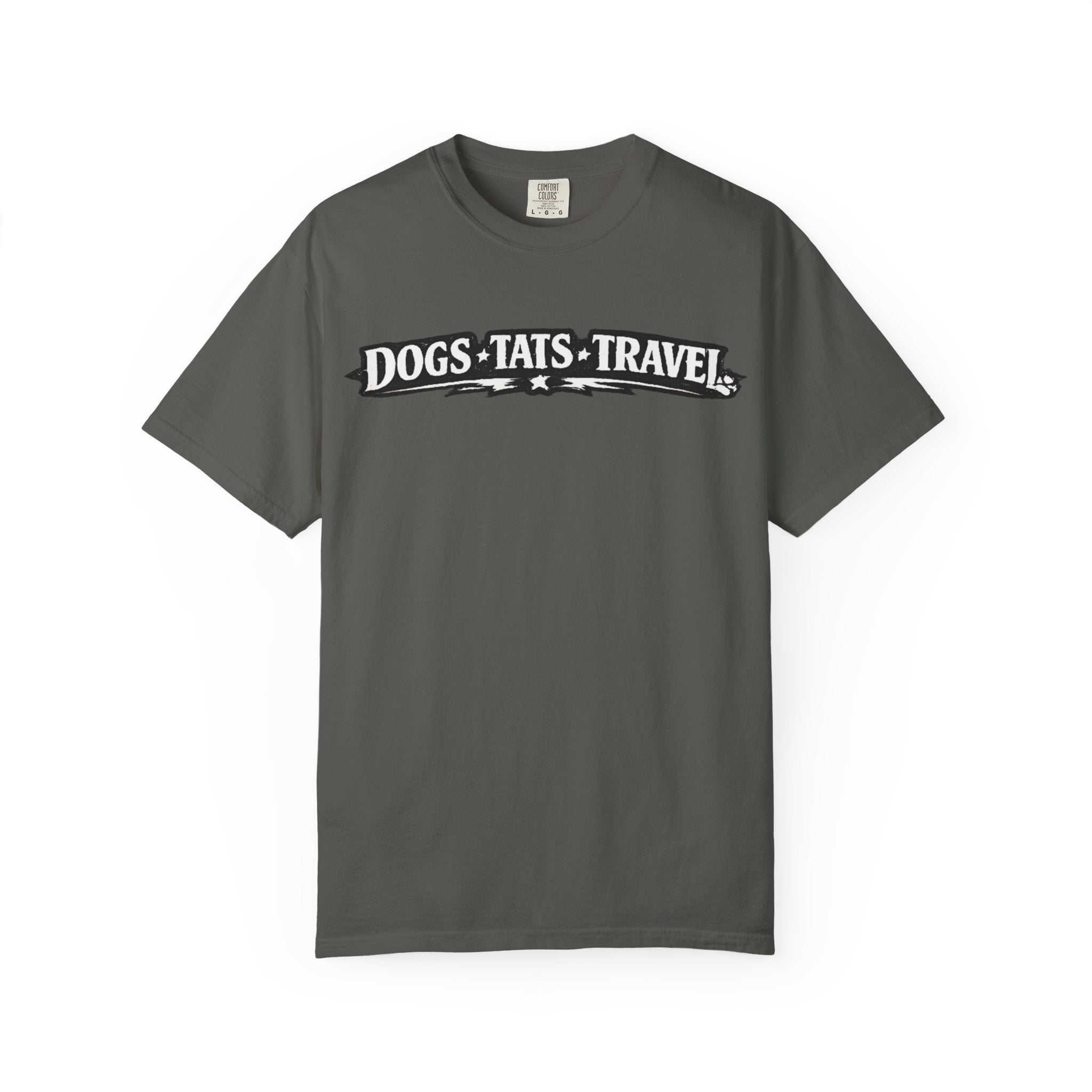 BubbaChubbs Dogs Tats Travel Chill Tee - BubbaChubbs Brand