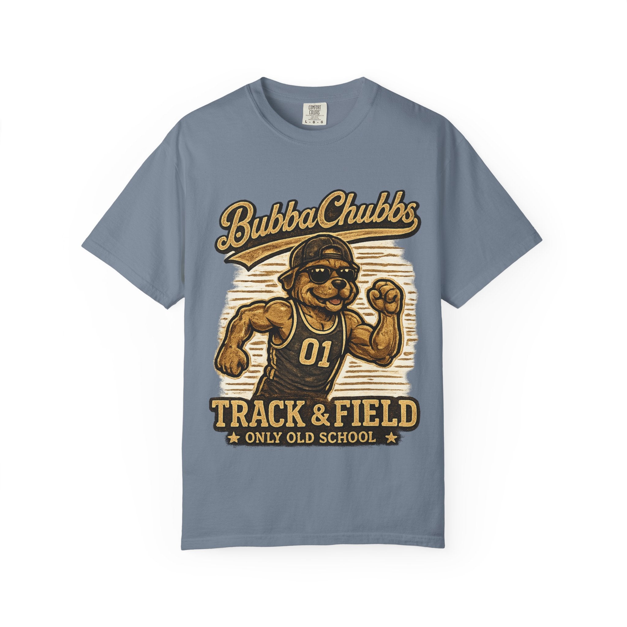 Track & Field Graphic Tee | BubbaChubbs Get Out Stay Wild T-Shirt