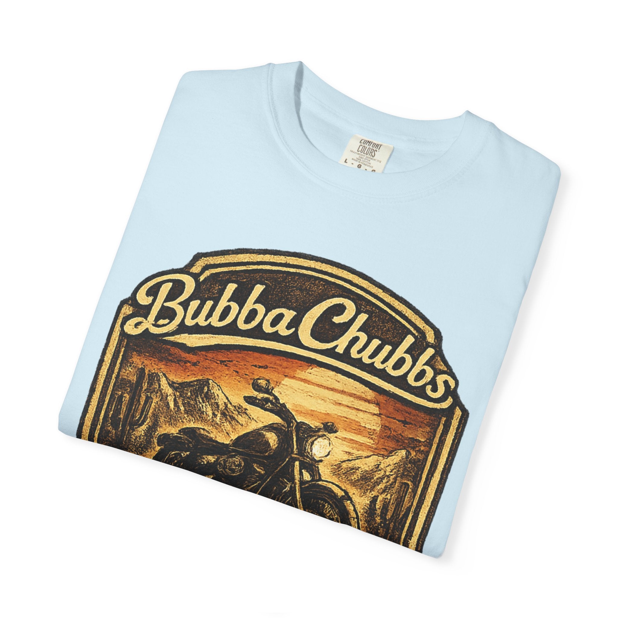 Motorcycle Garage Graphic Tee | BubbaChubbs Biker T-Shirt