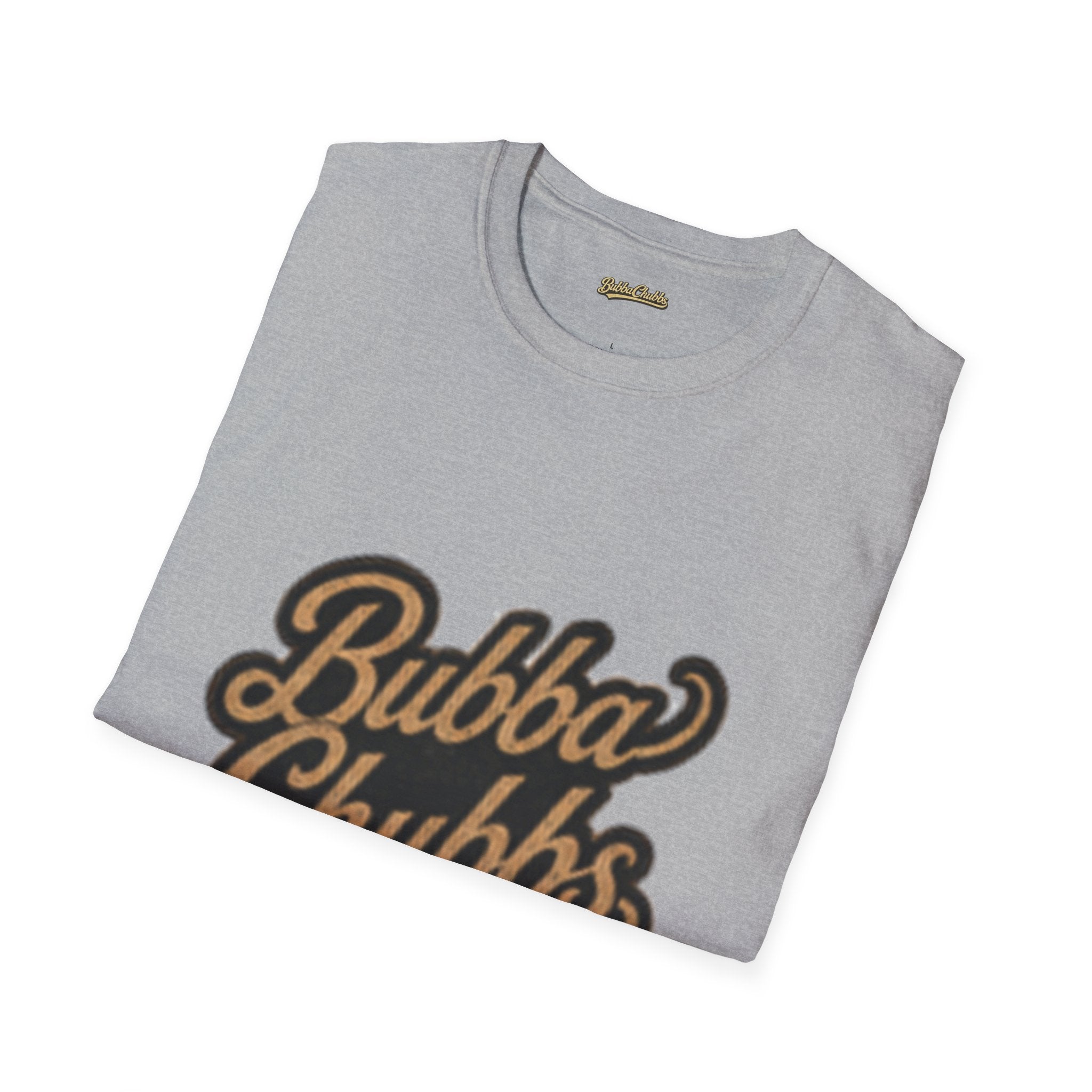 BubbaChubbs Faded Logo Only T-Shirt Printify