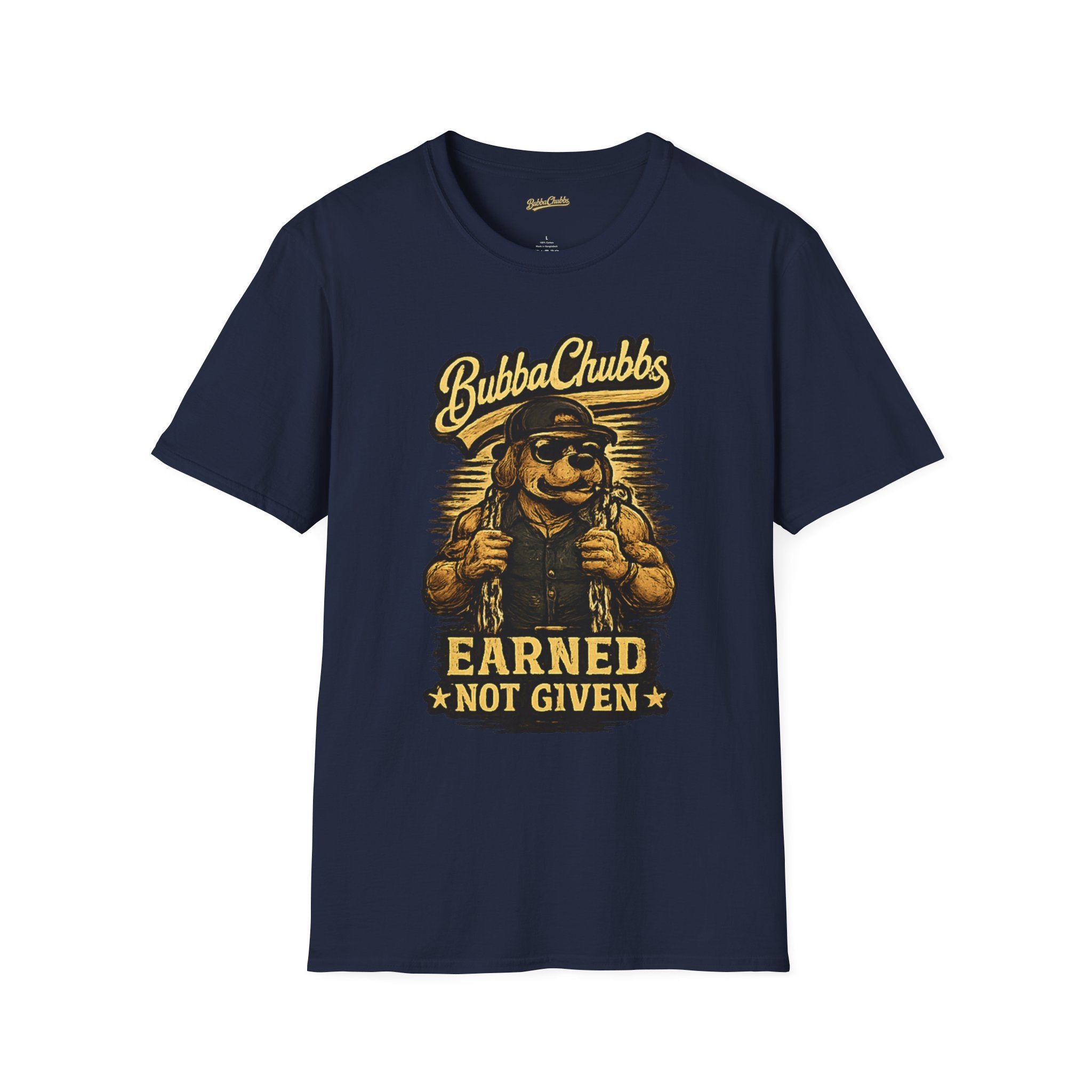 Earned Graphic Tee | BubbaChubbs Motivational T-Shirt for Men & Women