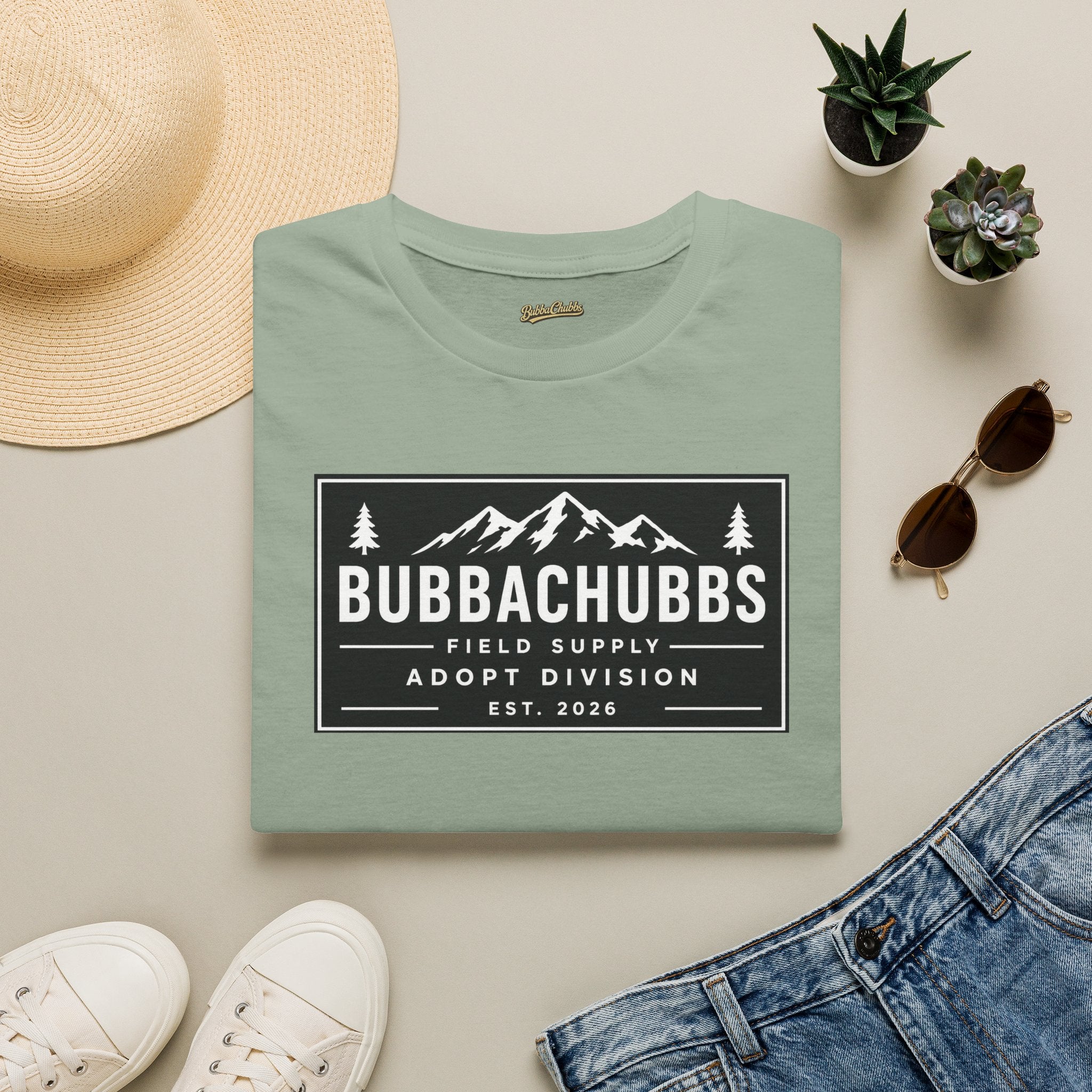 BubbaChubbs Adopt Supply Tee - BubbaChubbs Brand
