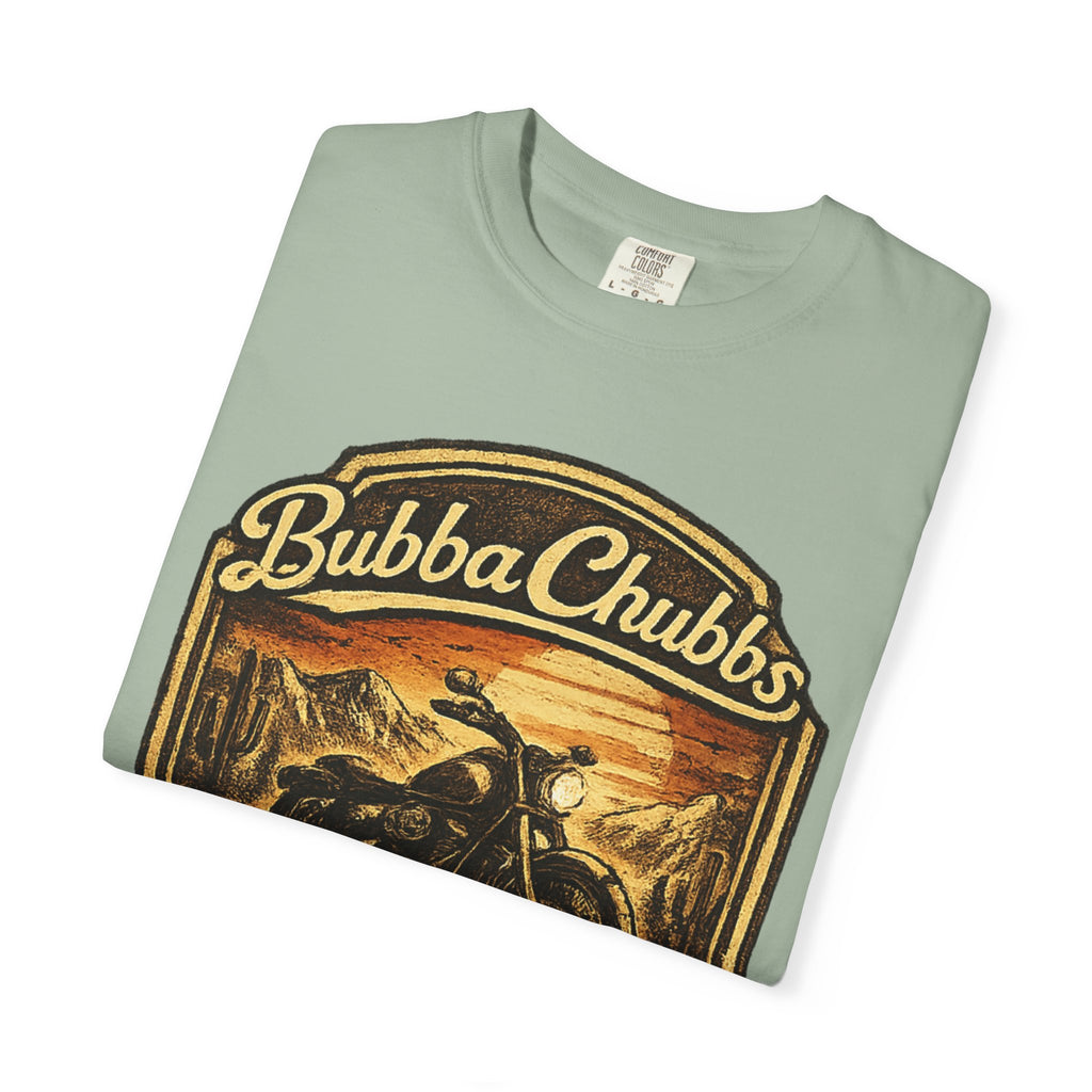 Motorcycle Garage Graphic Tee | BubbaChubbs Biker T-Shirt