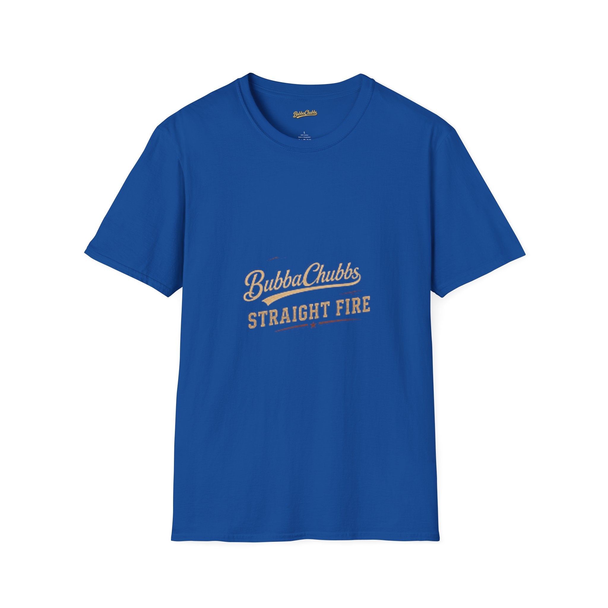 Straight Fire Graphic Tee | BubbaChubbs Bold Statement T-Shirt