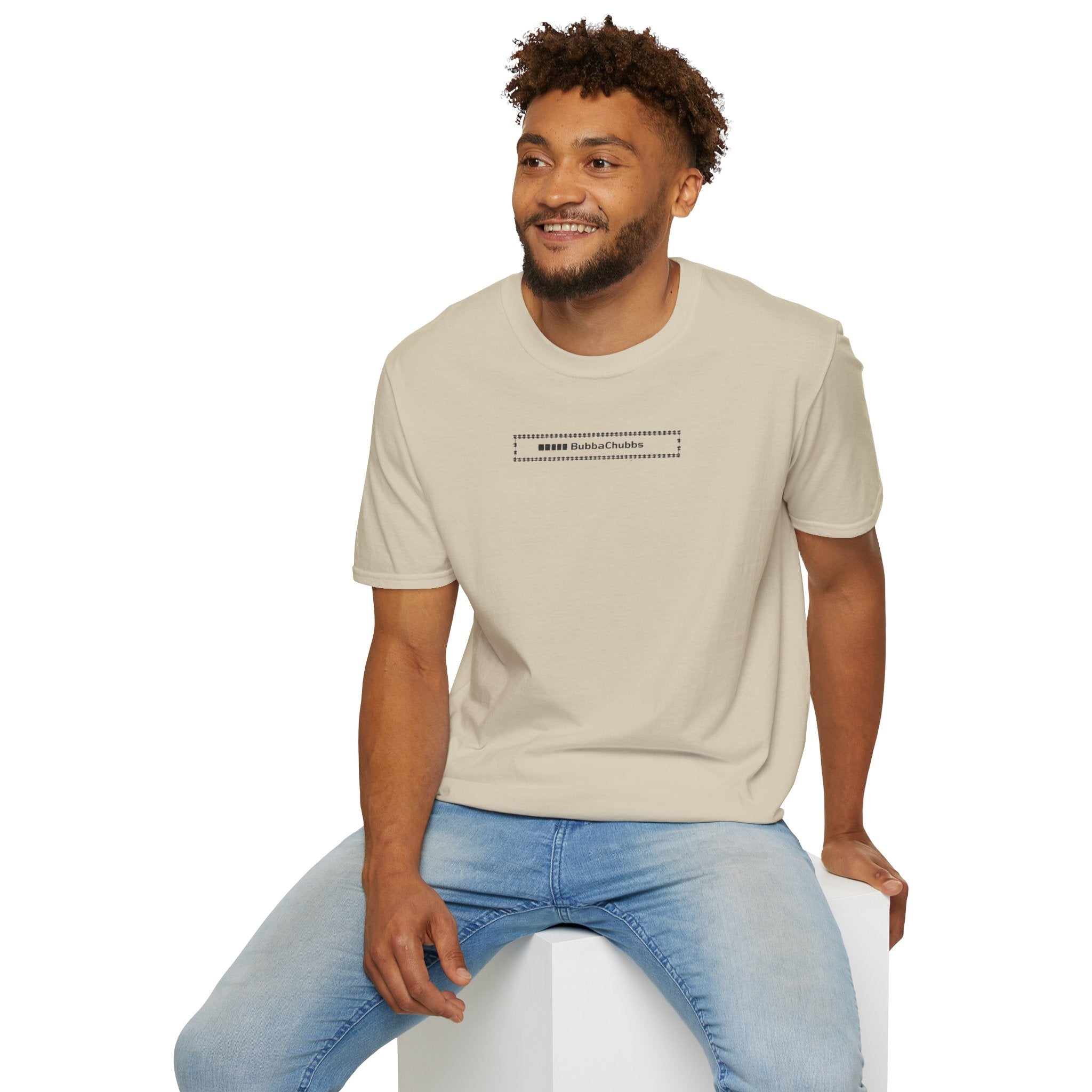 BubbaChubbs Classic Boxed Text Short-Sleeve Tee - BubbaChubbs Brand
