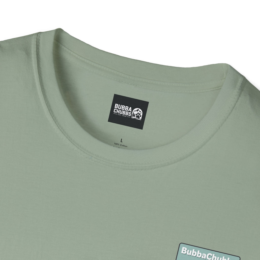 BubbaChubbs Logo front and Back Short-Sleeve Tee - BubbaChubbs Brand