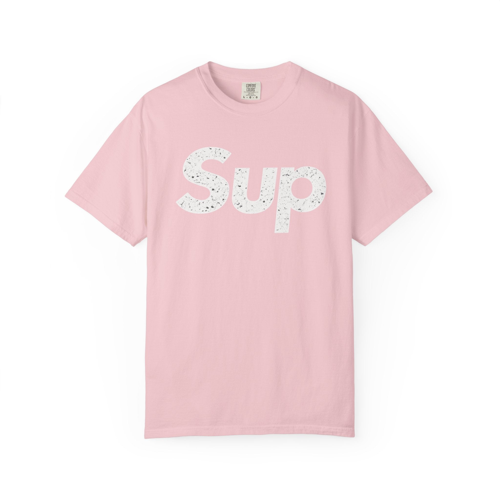 BubbaChubbs Sup White Lettering Tee - BubbaChubbs Brand