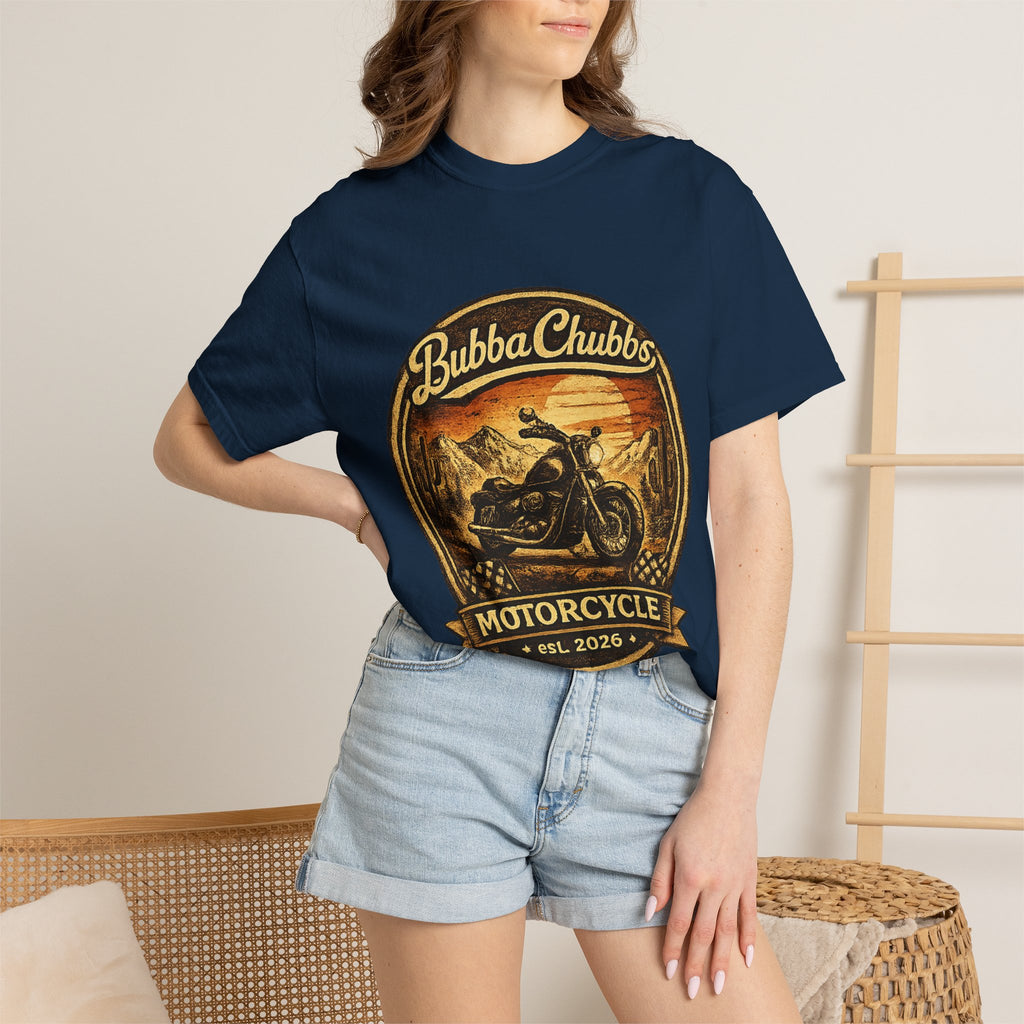 Motorcycle Graphic Tee | BubbaChubbs Biker Get Out Stay Wild T-Shirt