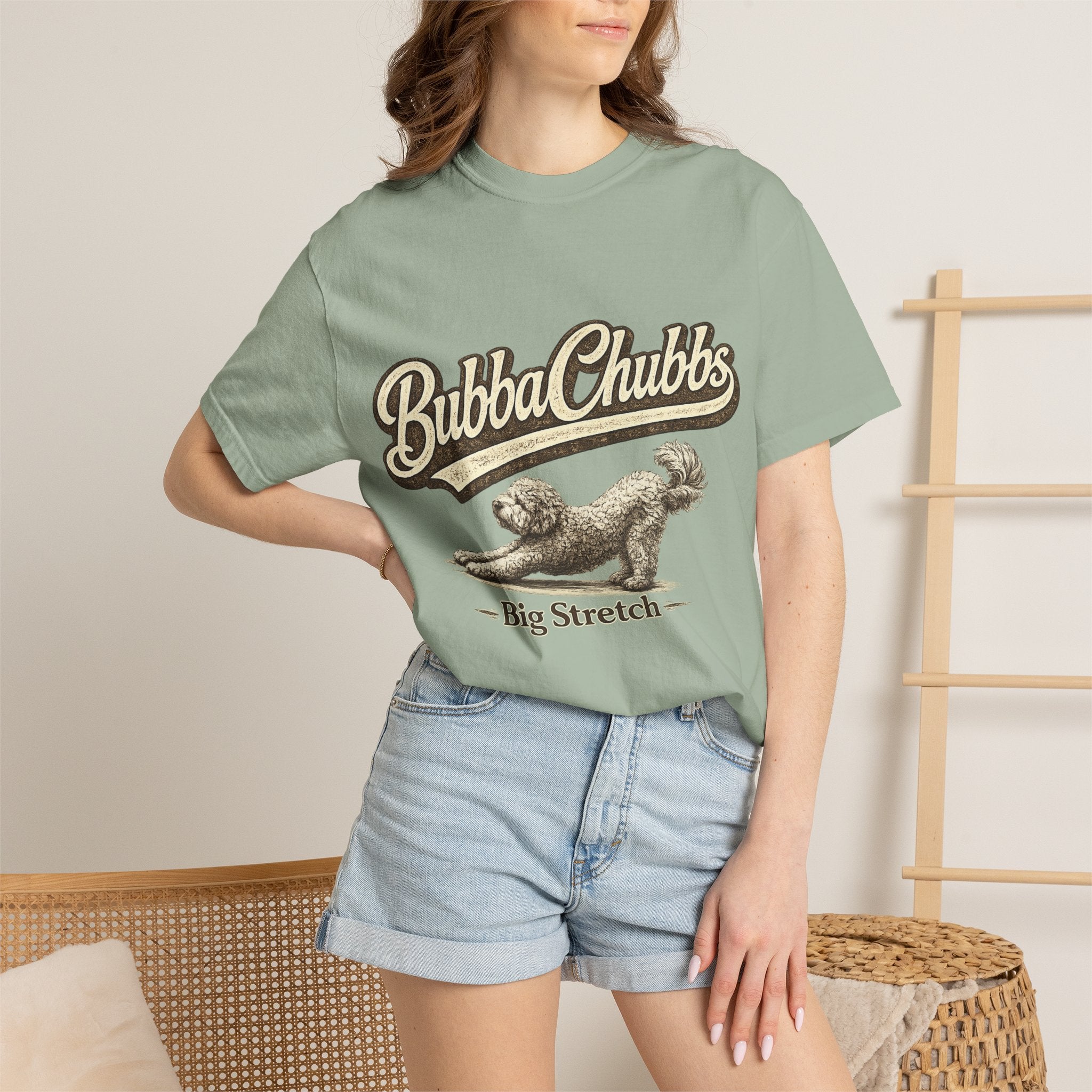 BubbaChubbs Vintage Stretch Support Style Tee Printify