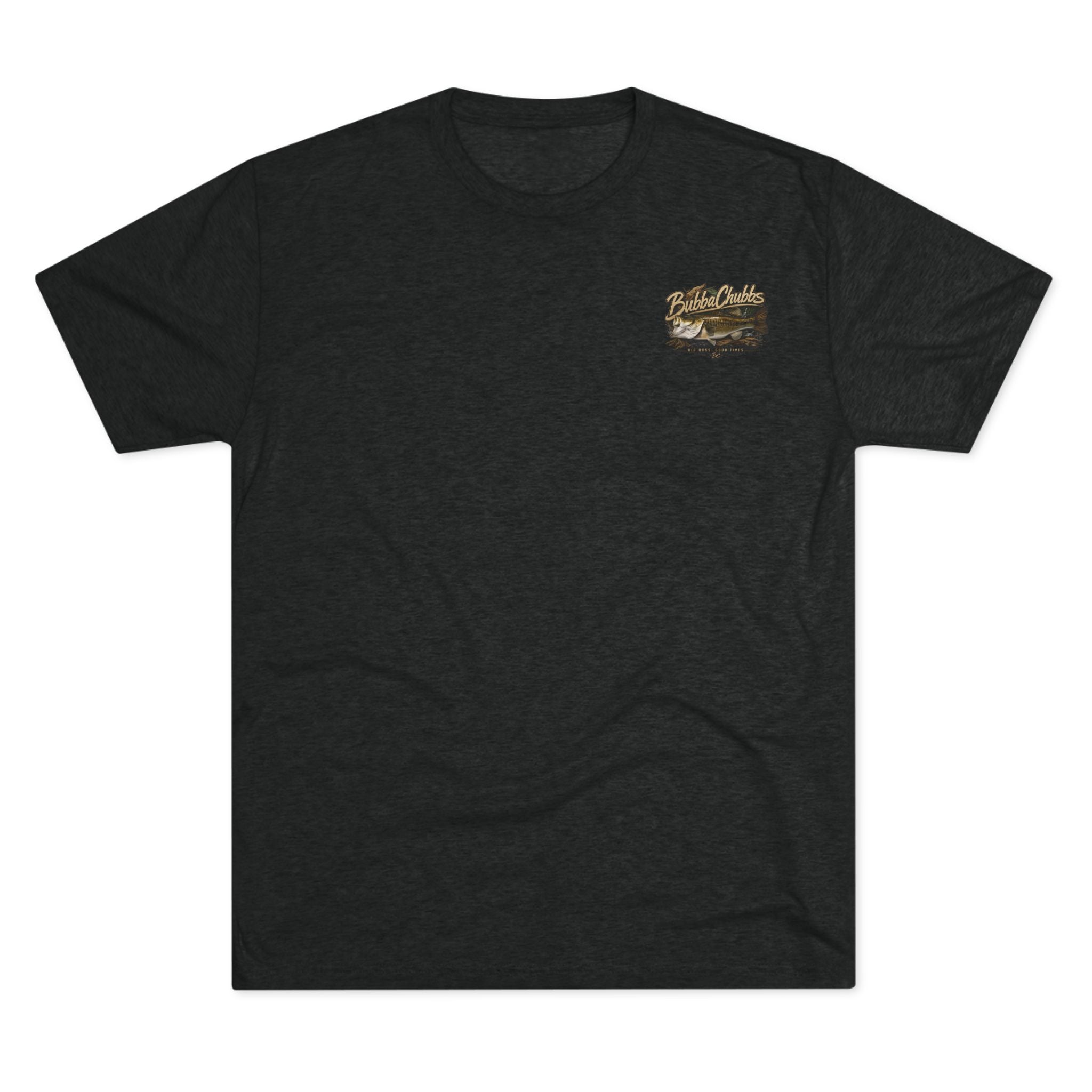 BubbaChubbs Bass Eli Minimalist Logo Tee — Adventure Outdoor Crew Shirt Printify