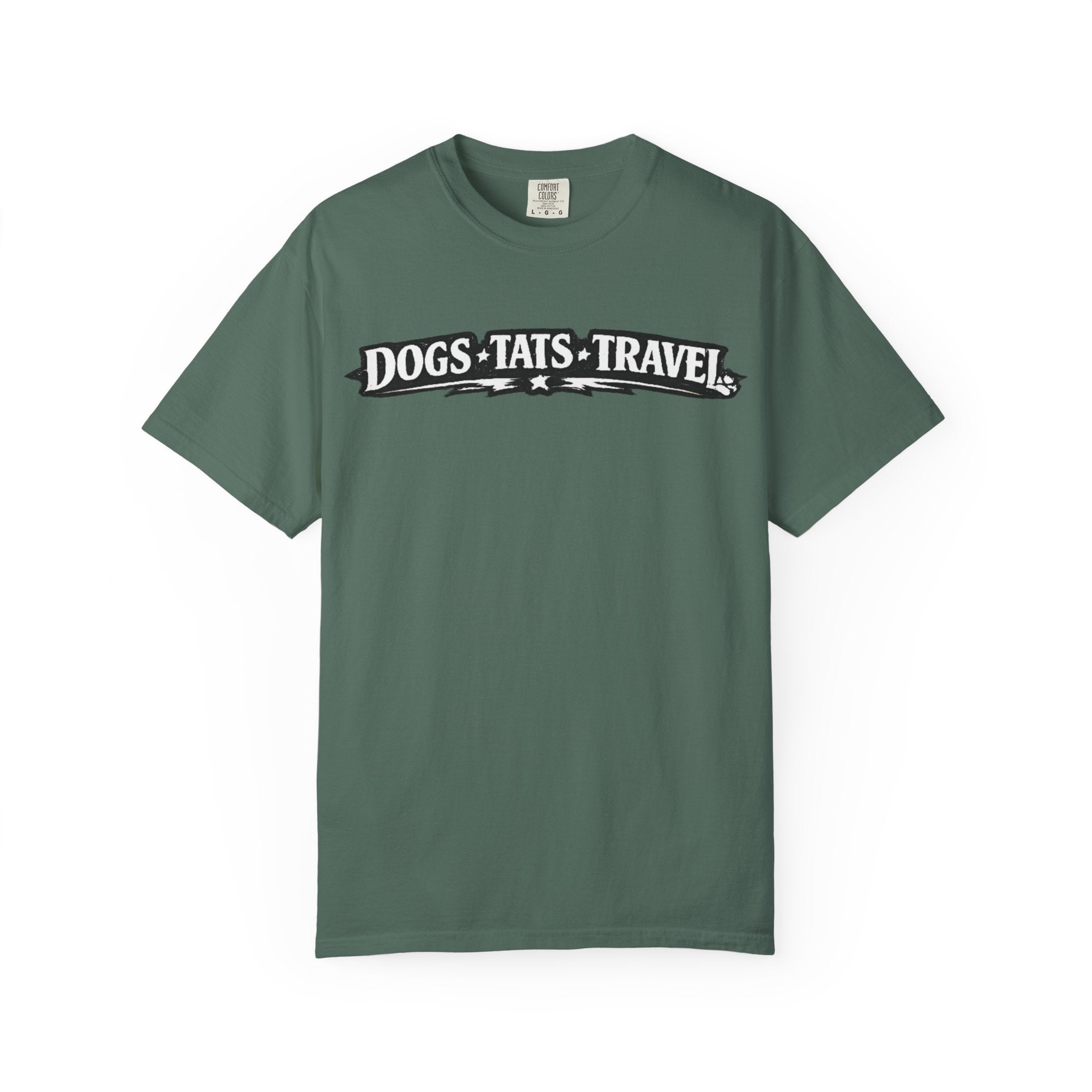 BubbaChubbs Dogs Tats Travel Chill Tee - BubbaChubbs Brand