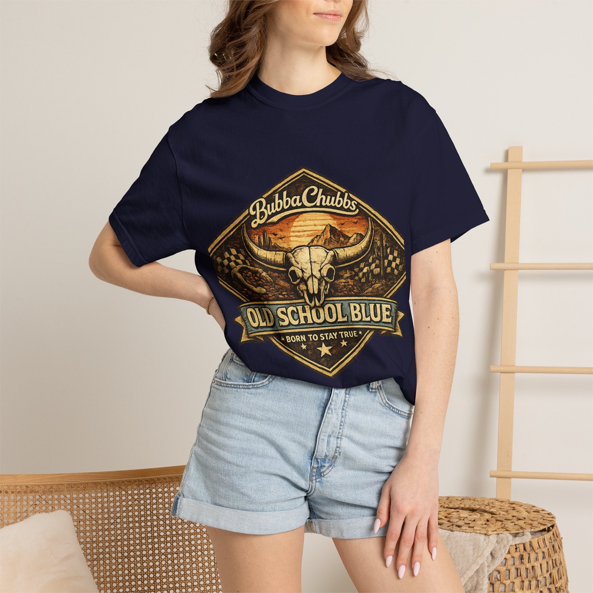 BubbaChubbs Old School Style Tee Printify