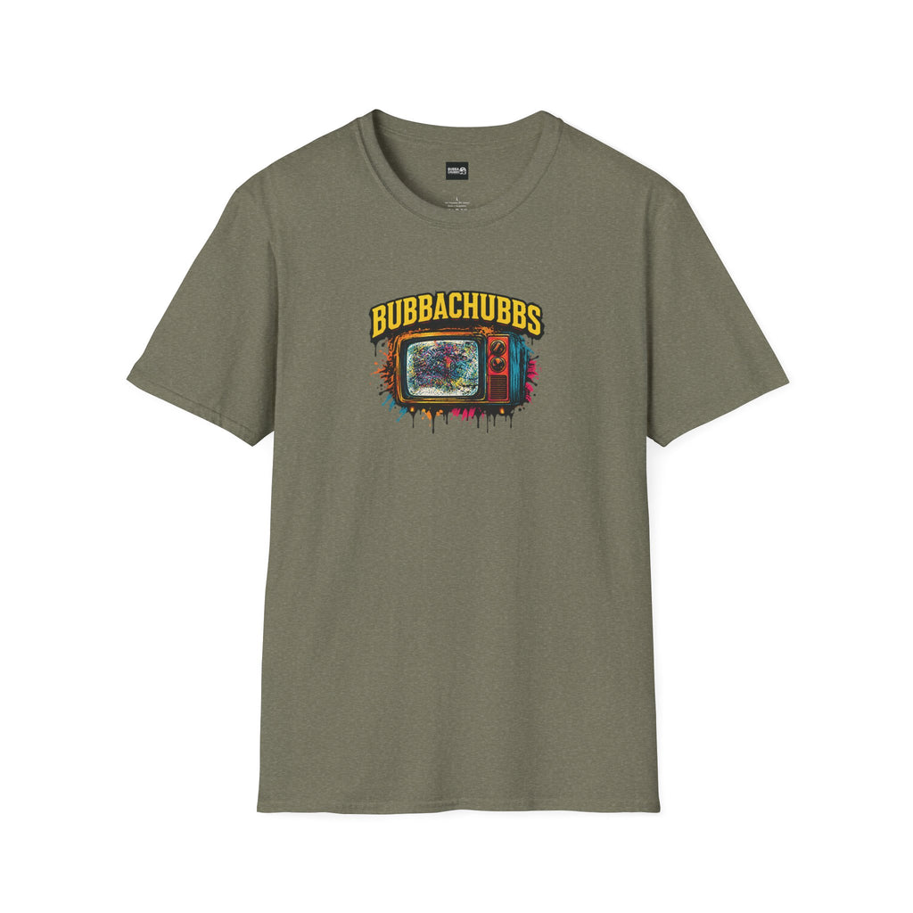 BubbaChubbs TV Large Front Tee