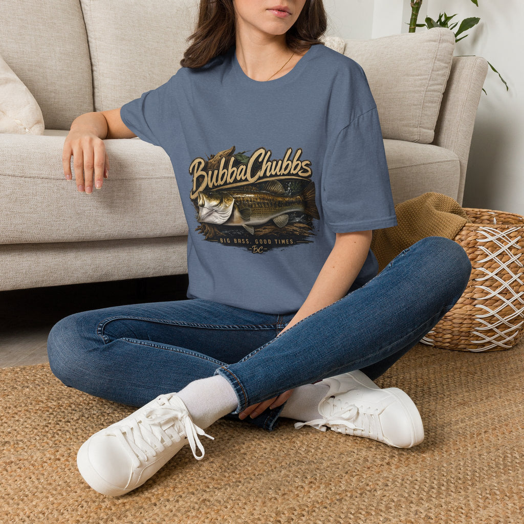 BubbaChubbs Gone Fishing Graphic Tee Printify