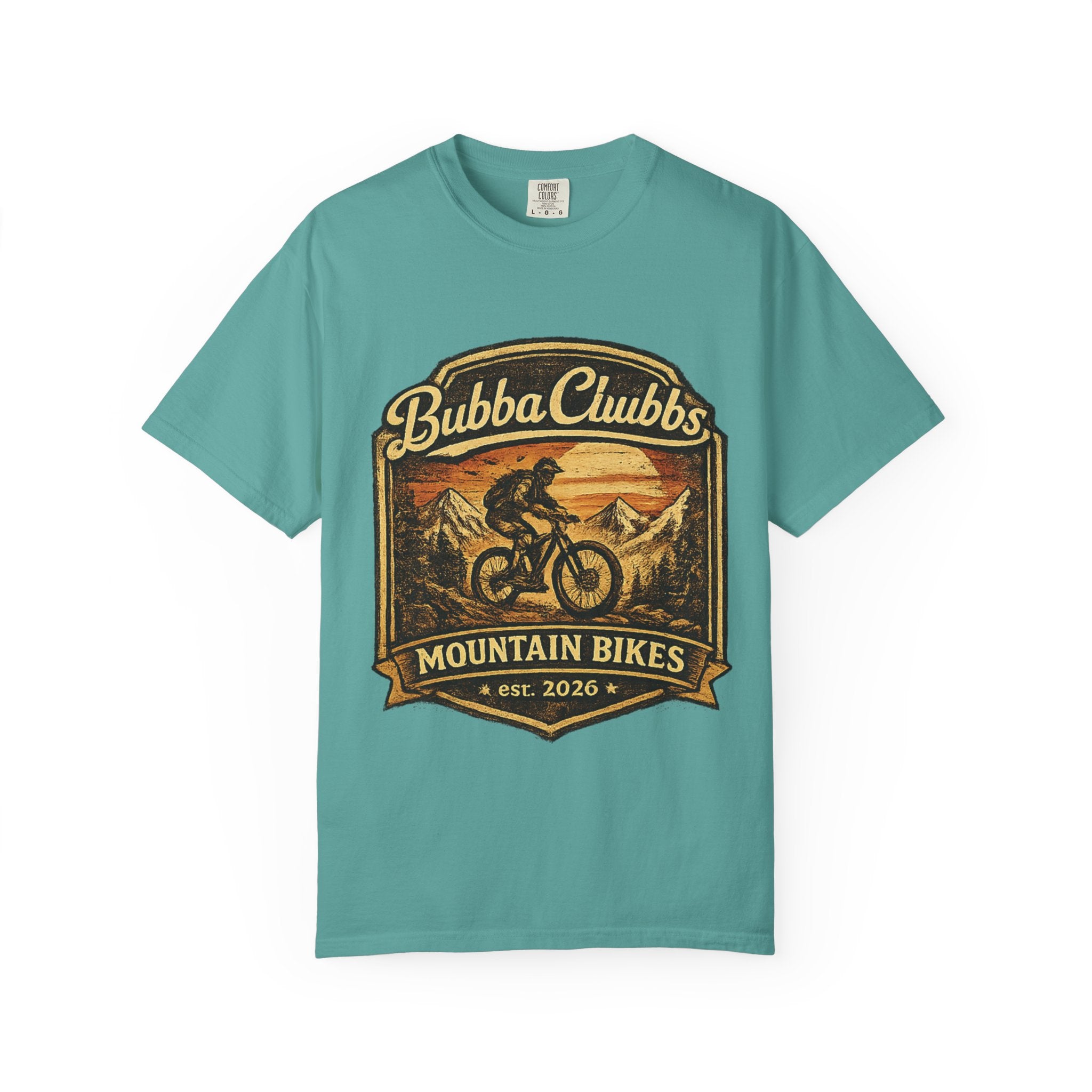 Mountain Bikes Graphic Tee | BubbaChubbs Get Out Stay Wild T-Shirt