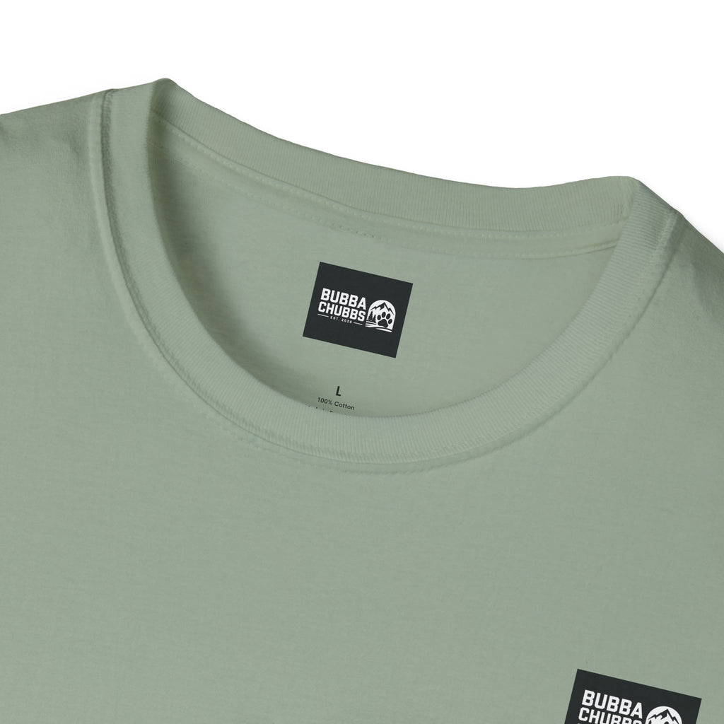 BubbaChubbs Updated Modern Back Large Logo Short-Sleeve Tee - BubbaChubbs Brand