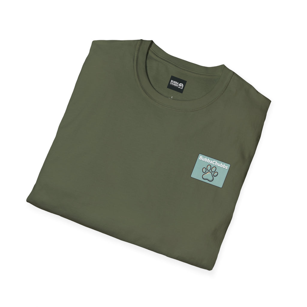 BubbaChubbs Logo front and Back Short-Sleeve Tee - BubbaChubbs Brand