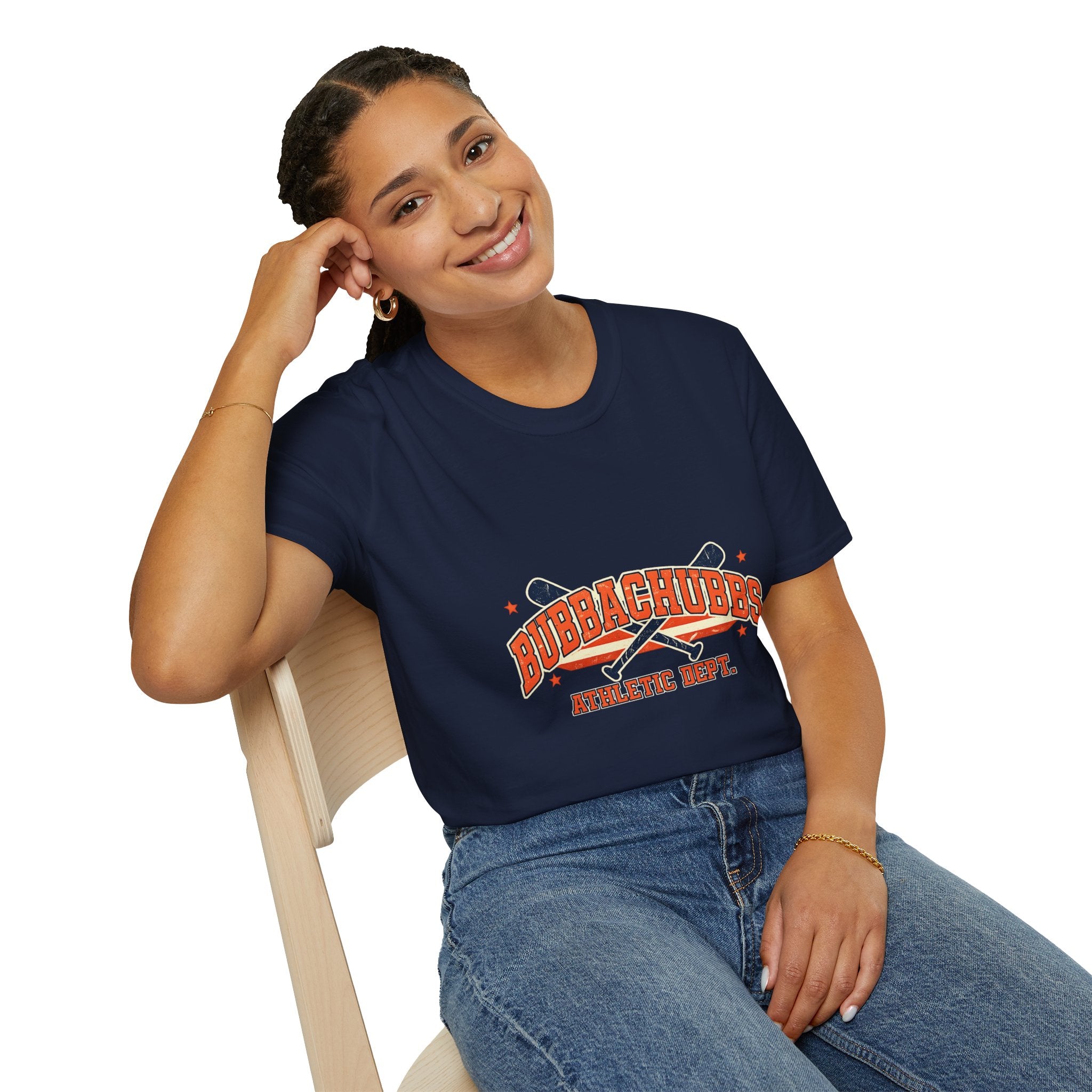 BubbaChubbs Athletic Logo Only T-Shirt Printify