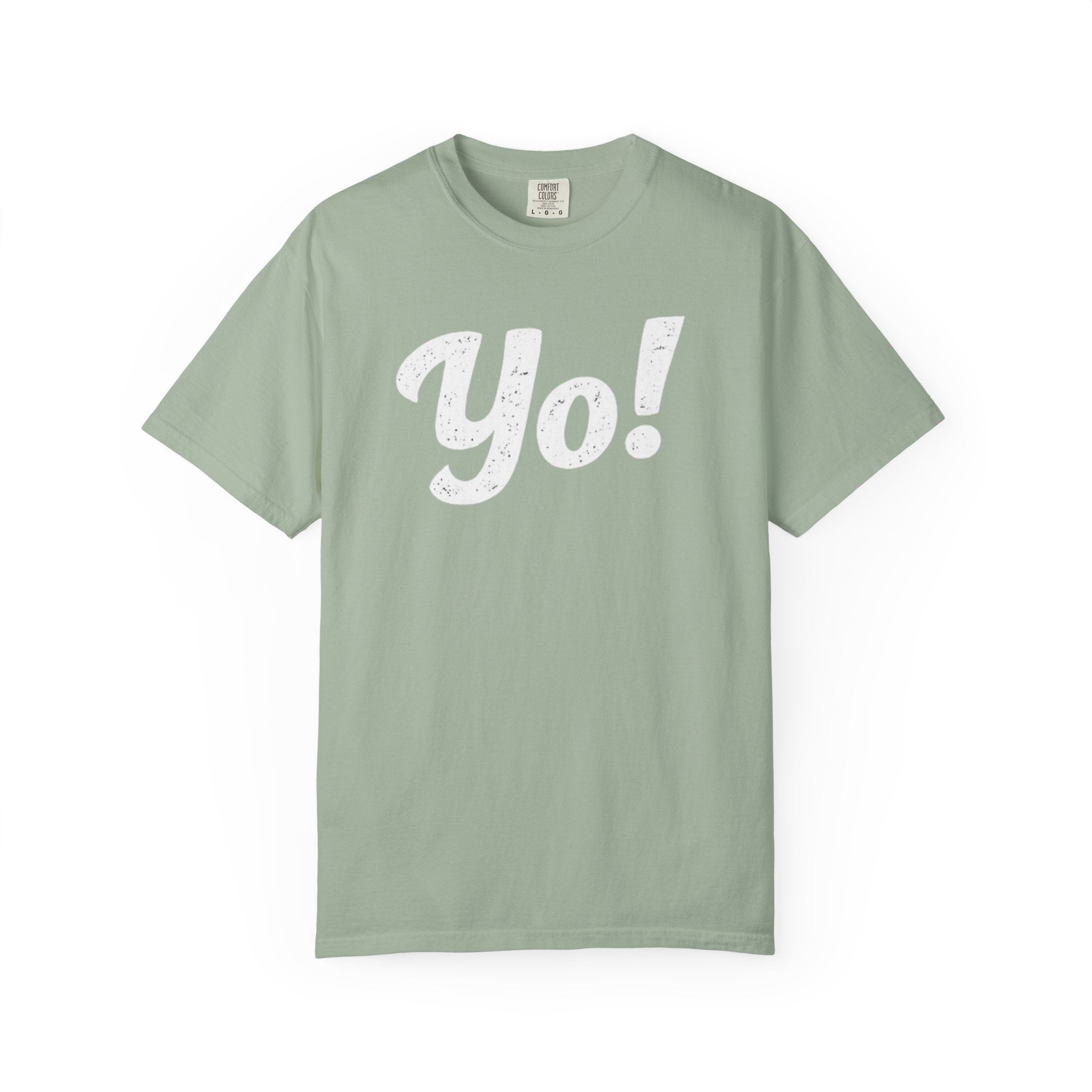 BubbaChubbs Yo! White Lettering Tee - BubbaChubbs Brand
