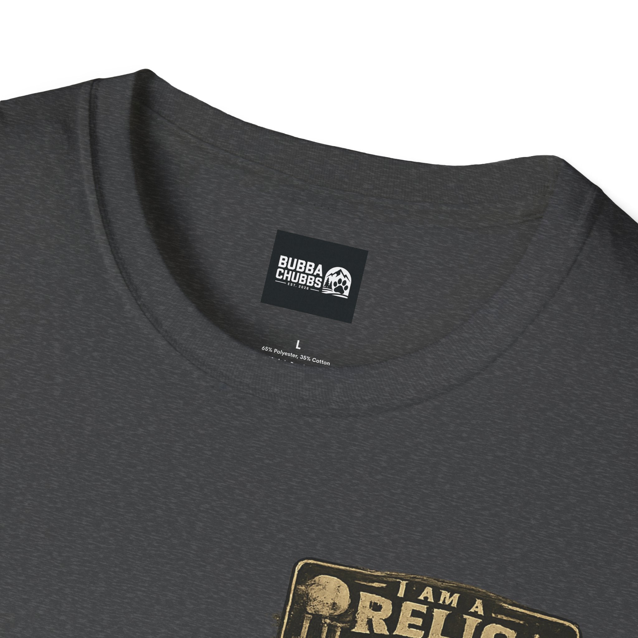 BubbaChubbs way back Relic Logo Transparent Short-Sleeve Tee - BubbaChubbs Brand