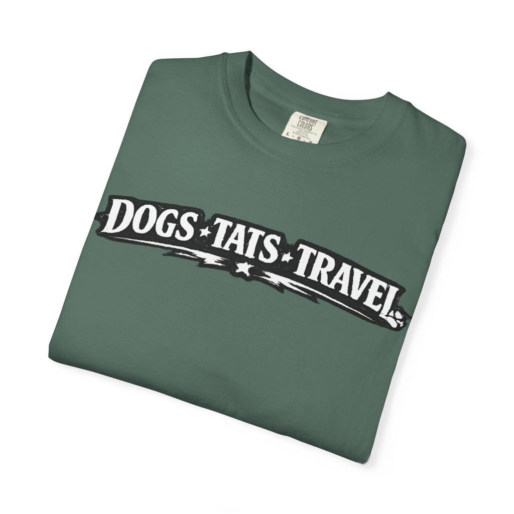 BubbaChubbs Dogs Tats Travel Chill Tee Printify