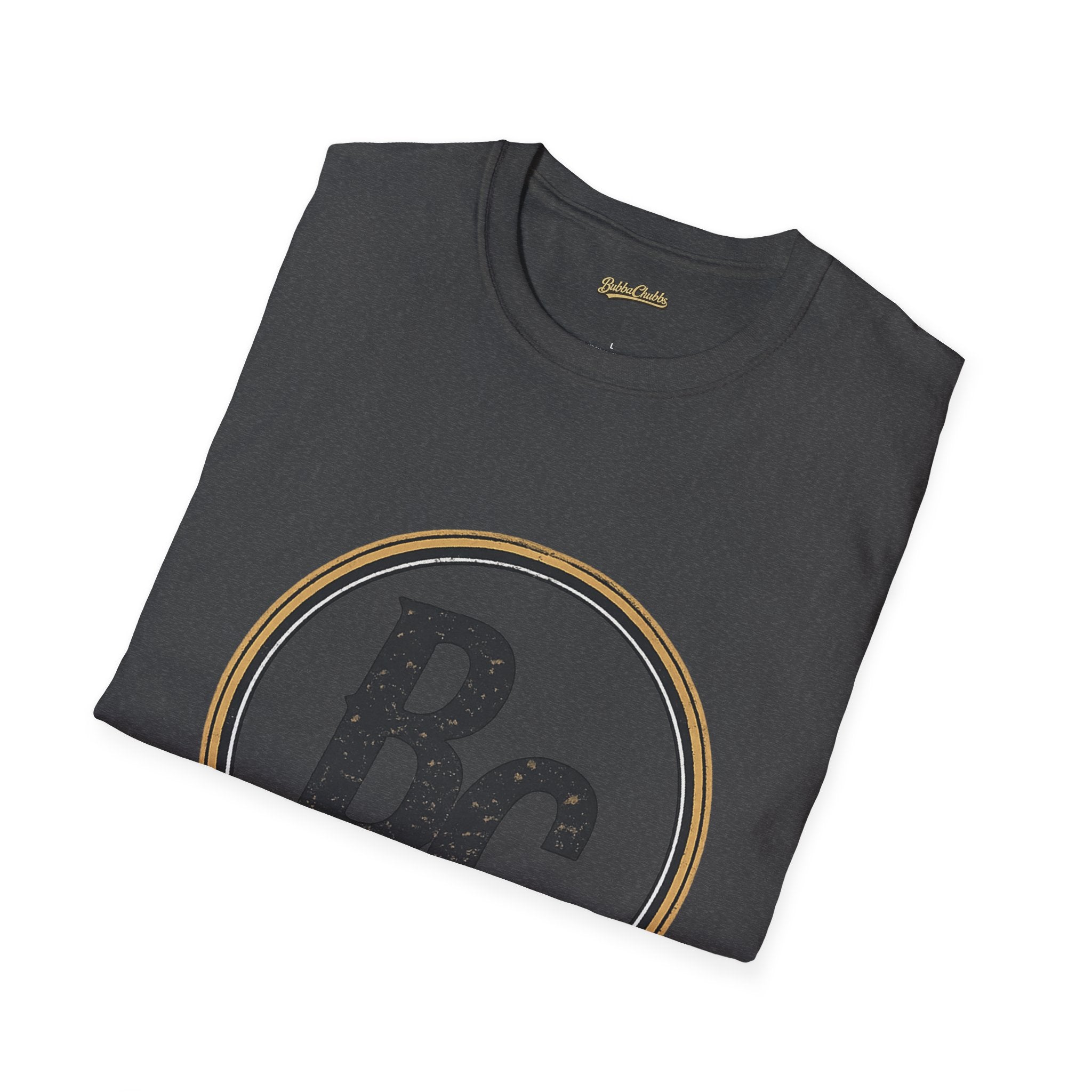 BubbaChubbs Logo Simple No Back Graphic Tee Printify
