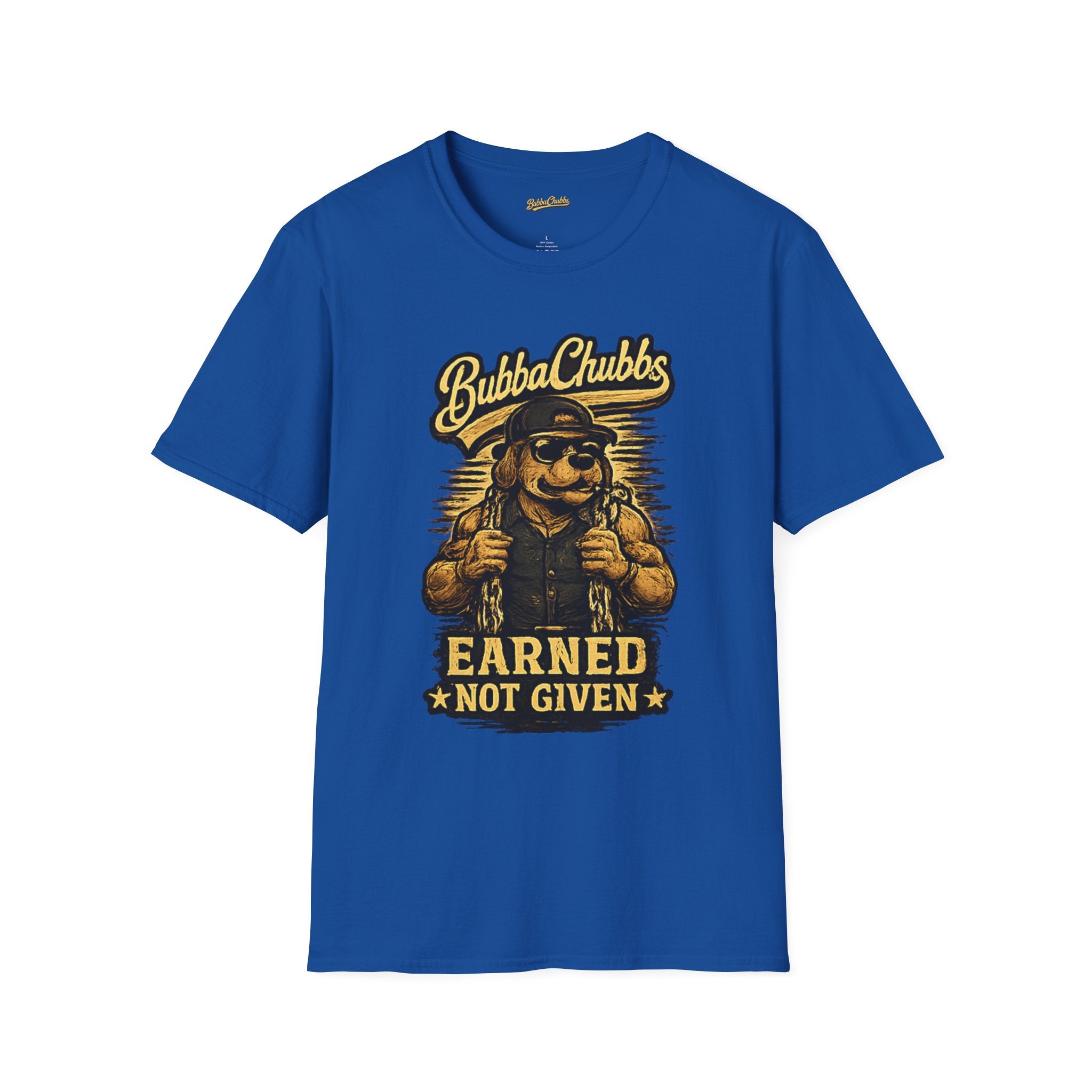 Earned Graphic Tee | BubbaChubbs Motivational T-Shirt for Men & Women