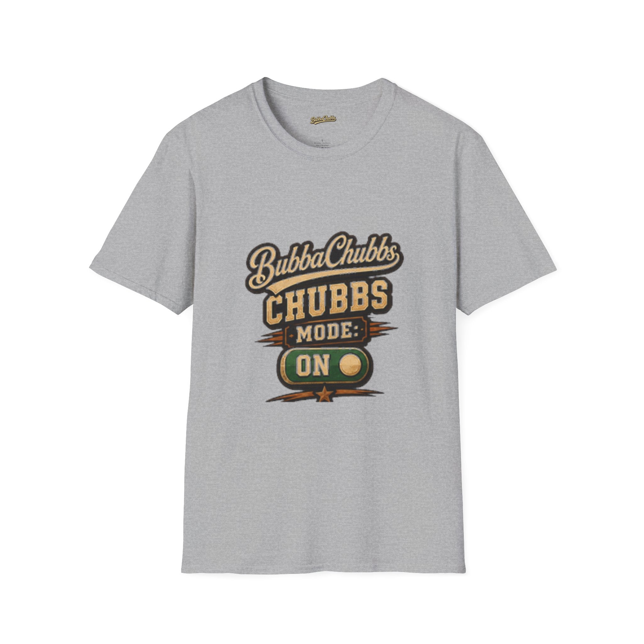 Mode On Graphic Tee | BubbaChubbs Bold Lifestyle T-Shirt