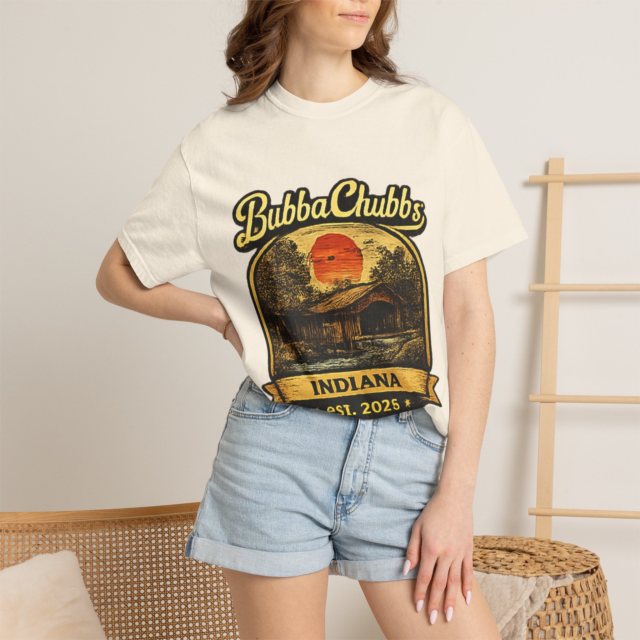 Indiana Graphic Tee | BubbaChubbs Get Out Stay Wild T-Shirt