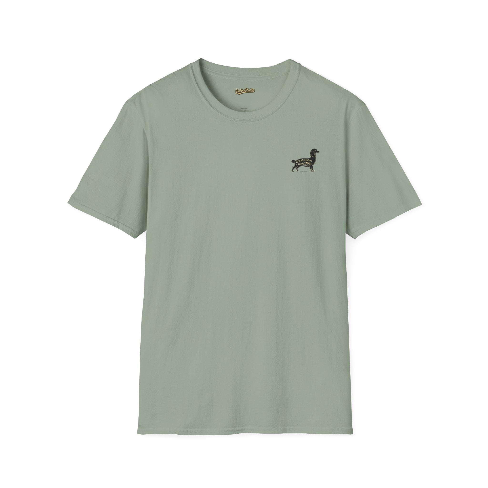 BubbaChubbs Himself Proud Chest Logo Short-Sleeve Tee - BubbaChubbs Brand