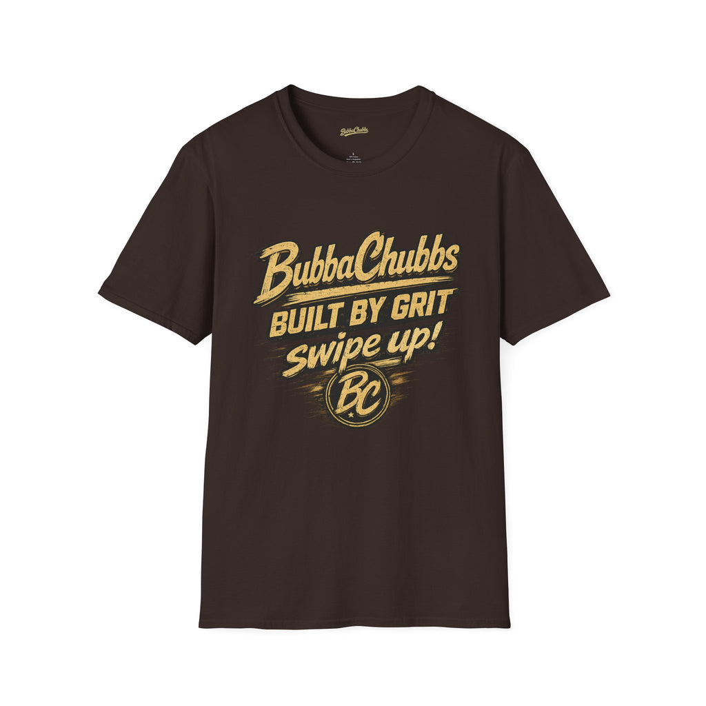 BubbaChubbs Back Grit Front Graphic Tee Printify