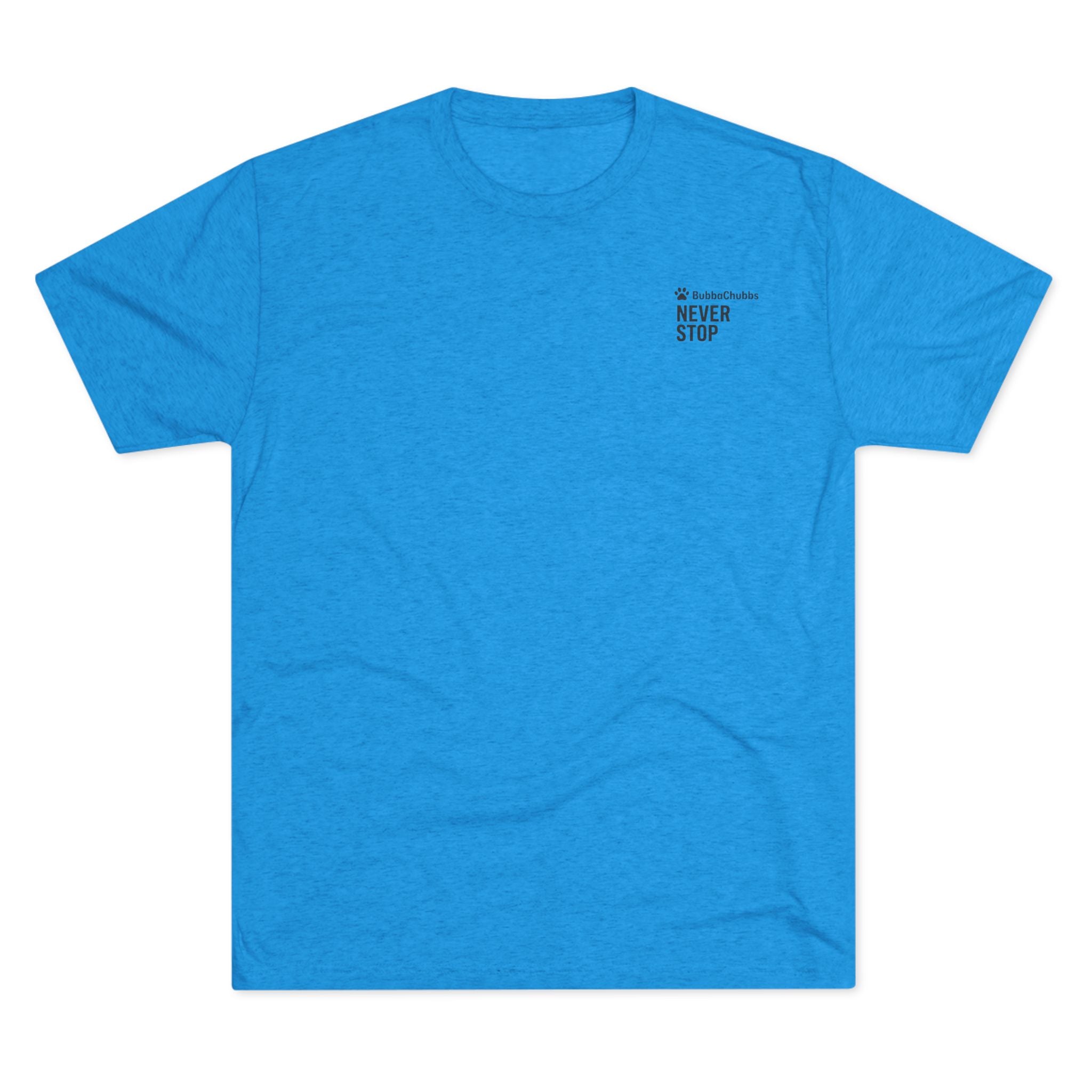 BubbaChubbs Mountains Never Stop — Adventure Outdoor Crew Shirt - BubbaChubbs Brand