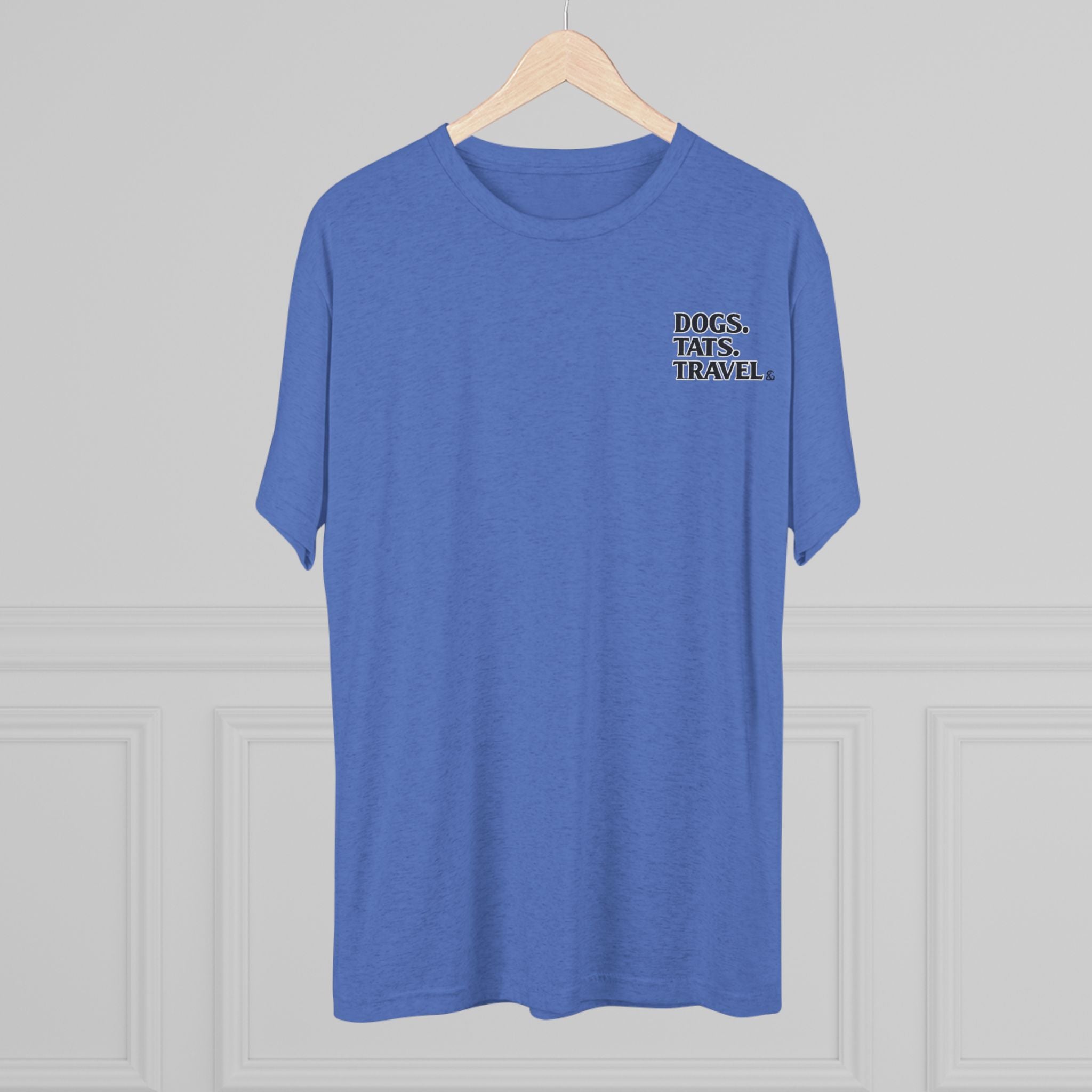 BubbaChubbs Mountains Minimalist Dogs Tats Travel — Adventure Outdoor Crew Shirt - BubbaChubbs Brand