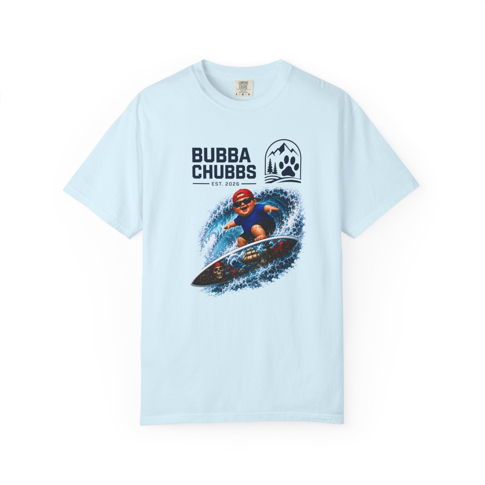 BubbaChubbs Buddy Surf Livin That Summer Life Vintage Beach Tee - BubbaChubbs Brand