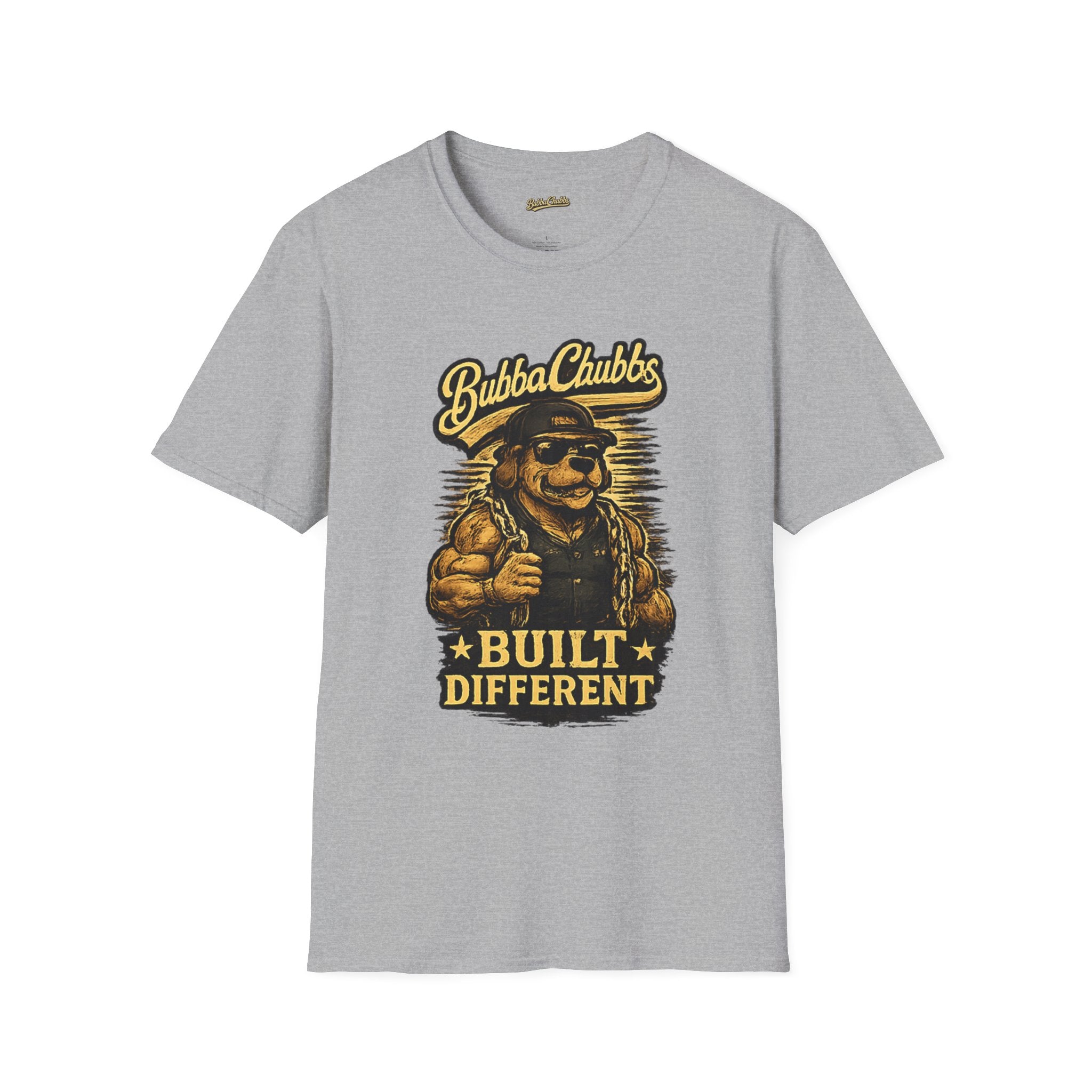 Built Different Graphic Tee | BubbaChubbs Bold Statement T-Shirt