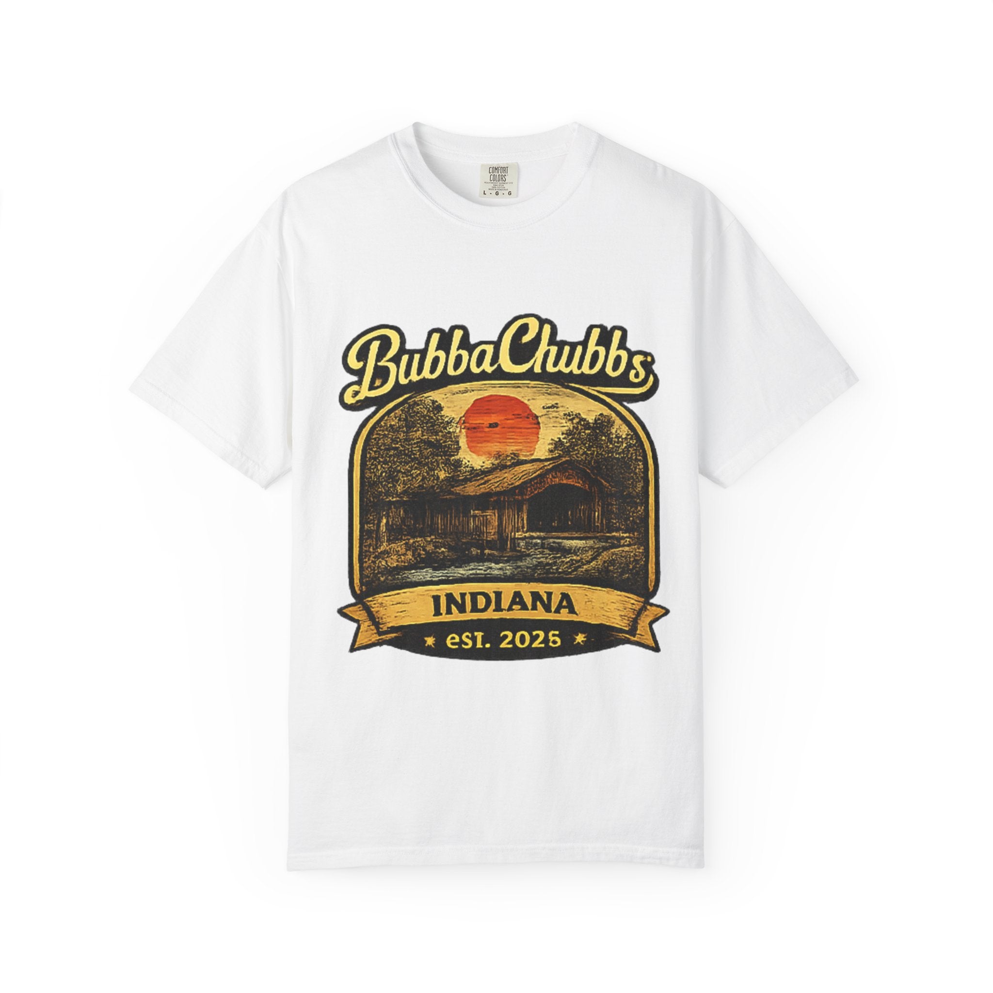 Indiana Graphic Tee | BubbaChubbs Get Out Stay Wild T-Shirt
