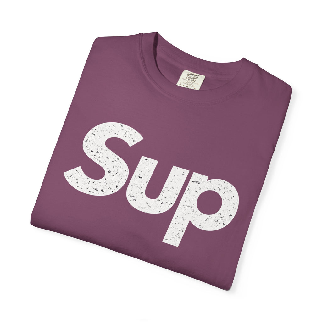 BubbaChubbs Sup White Lettering Tee - BubbaChubbs Brand