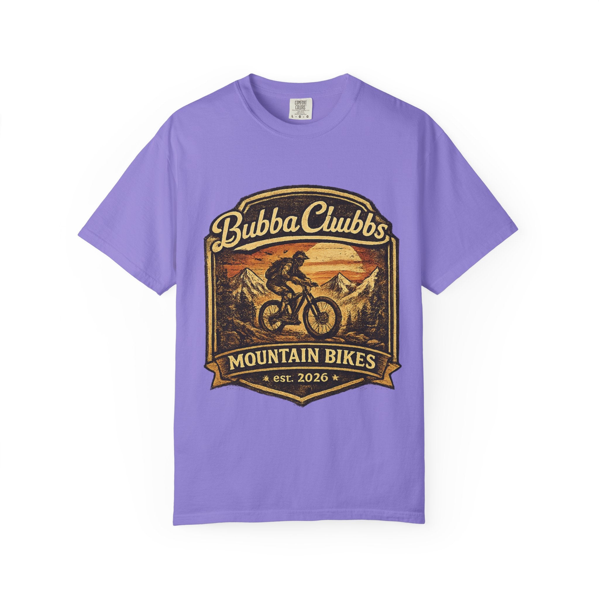 Mountain Bikes Graphic Tee | BubbaChubbs Get Out Stay Wild T-Shirt