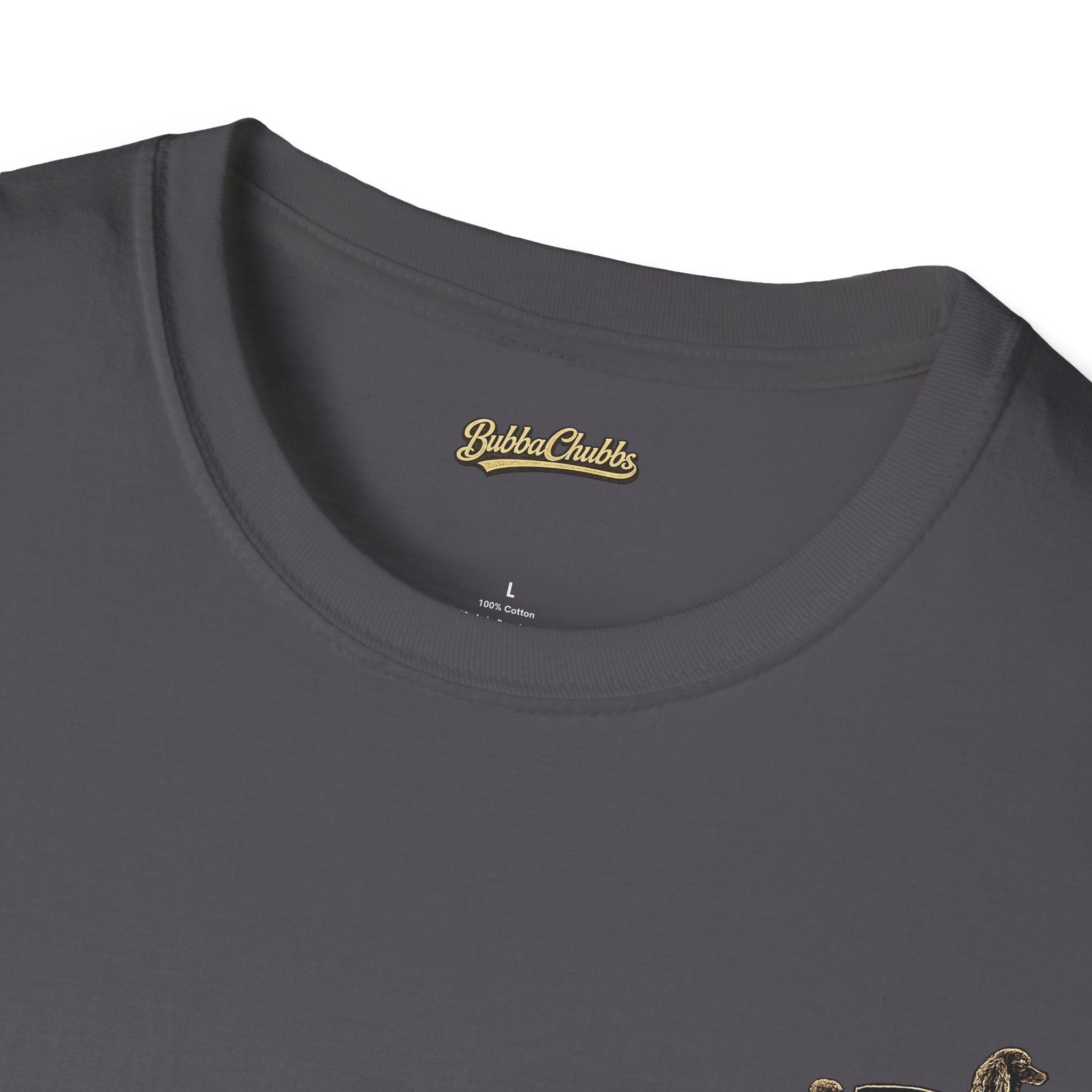 BubbaChubbs Himself Chest Logo Short-Sleeve Tee - BubbaChubbs Brand