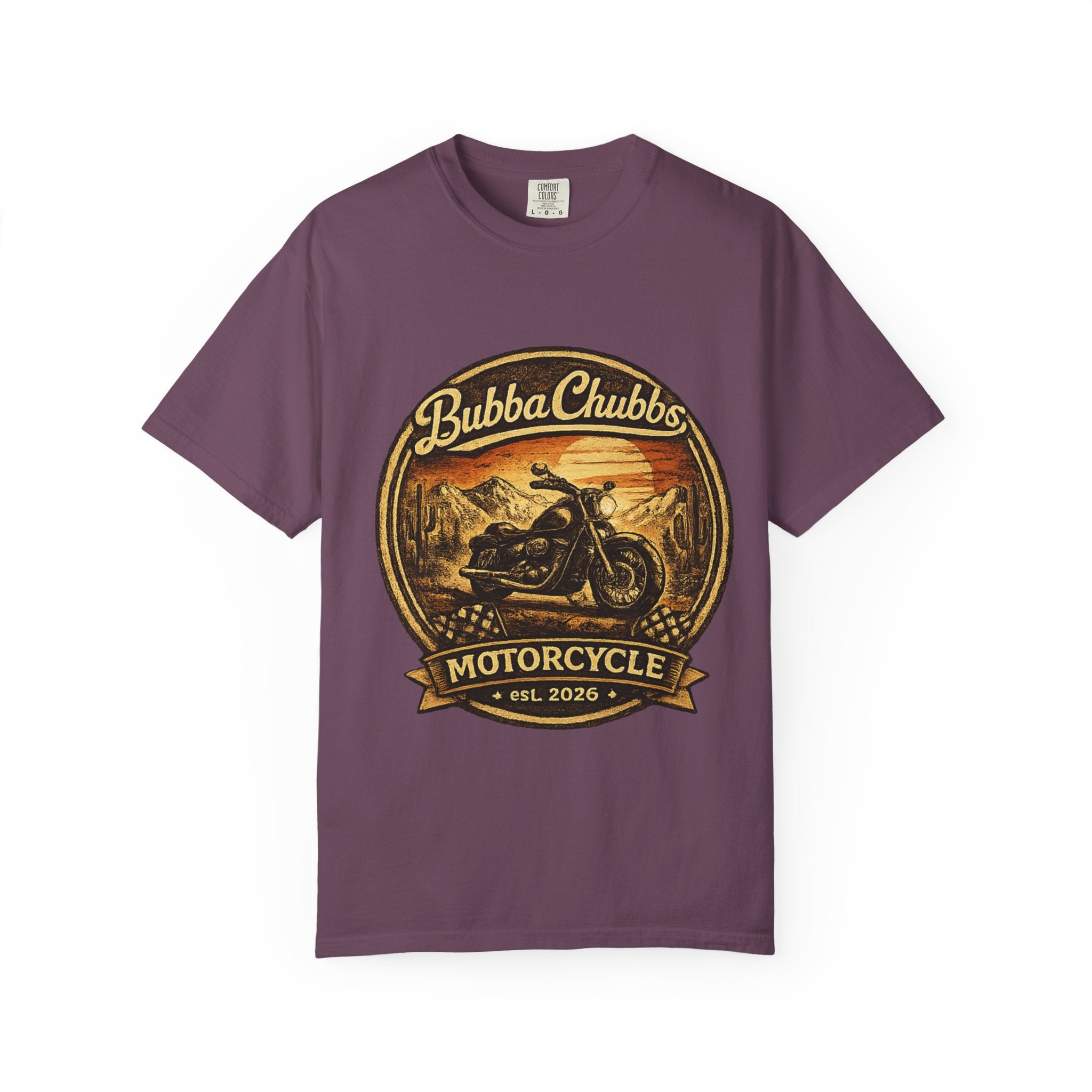 Motorcycle Graphic Tee | BubbaChubbs Biker Get Out Stay Wild T-Shirt