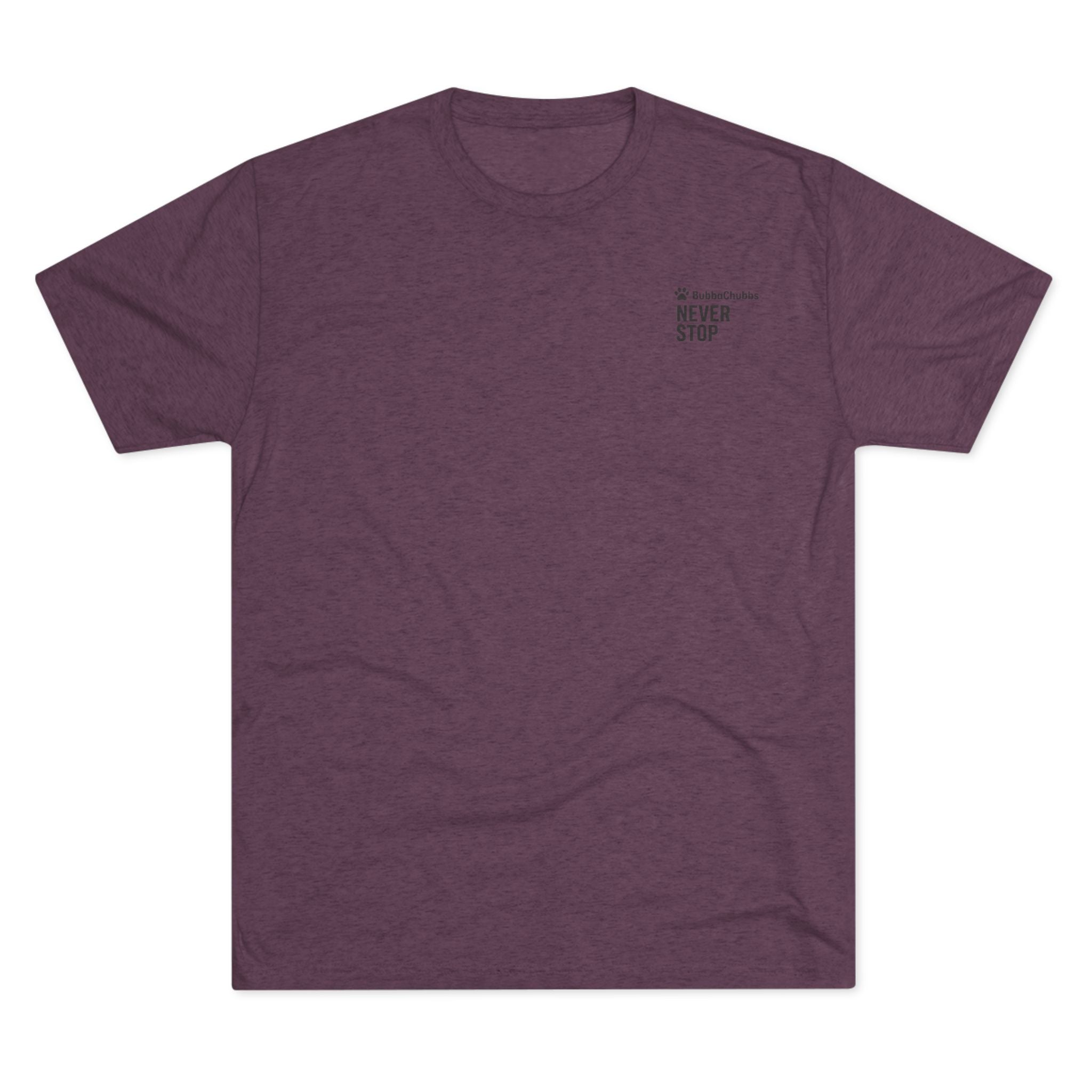 BubbaChubbs Mountains Never Stop — Adventure Outdoor Crew Shirt - BubbaChubbs Brand