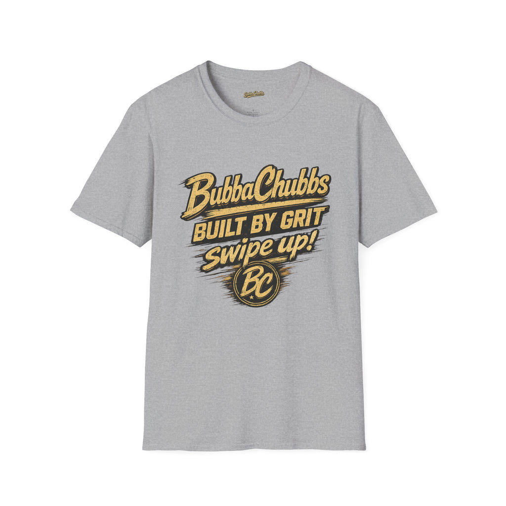 BubbaChubbs Back Grit Front Graphic Tee Printify