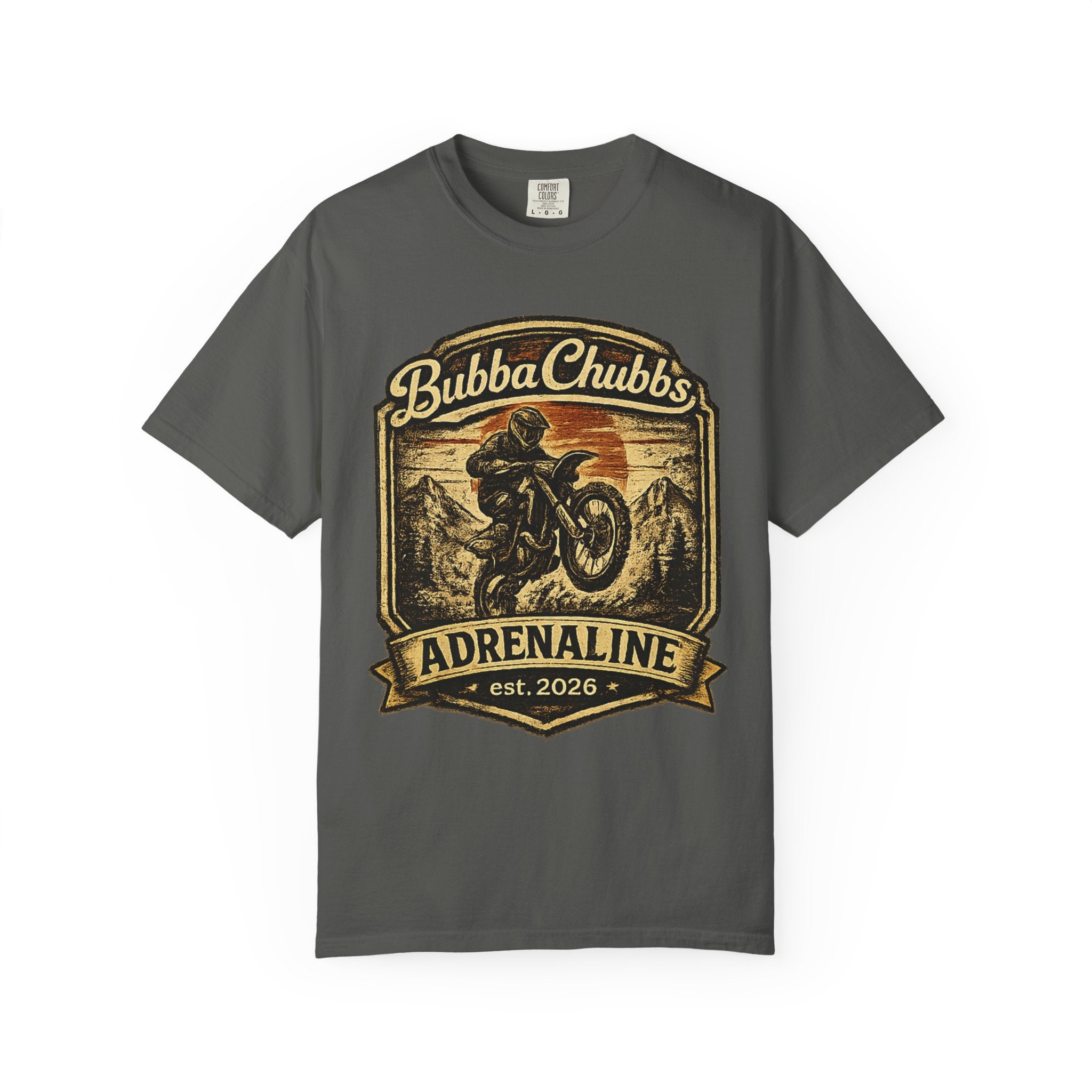 Adrenaline Junky Graphic Tee | BubbaChubbs Extreme Lifestyle T-Shirt